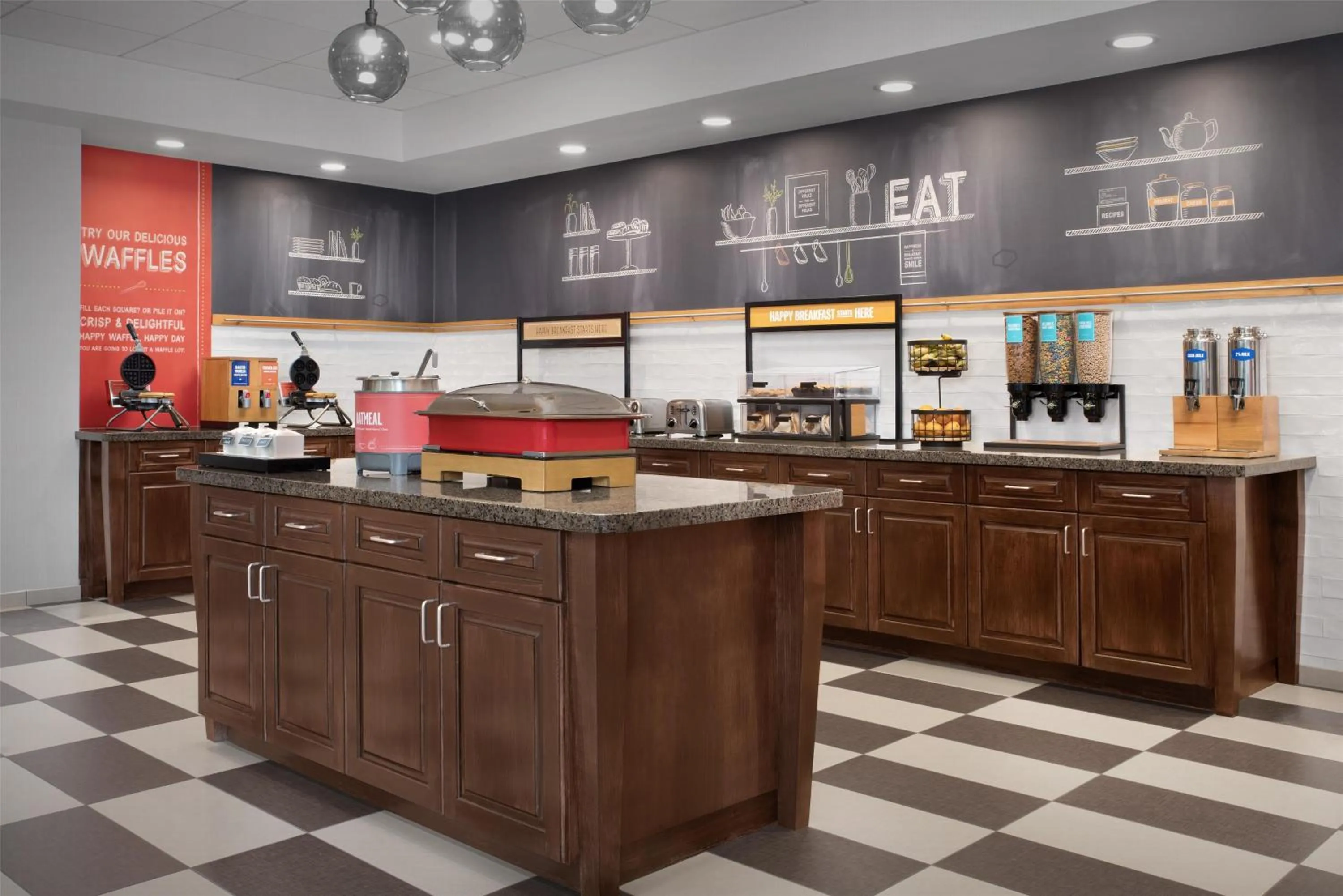 Breakfast in Hampton Inn and Suites by Hilton Vero Beach-Downtown