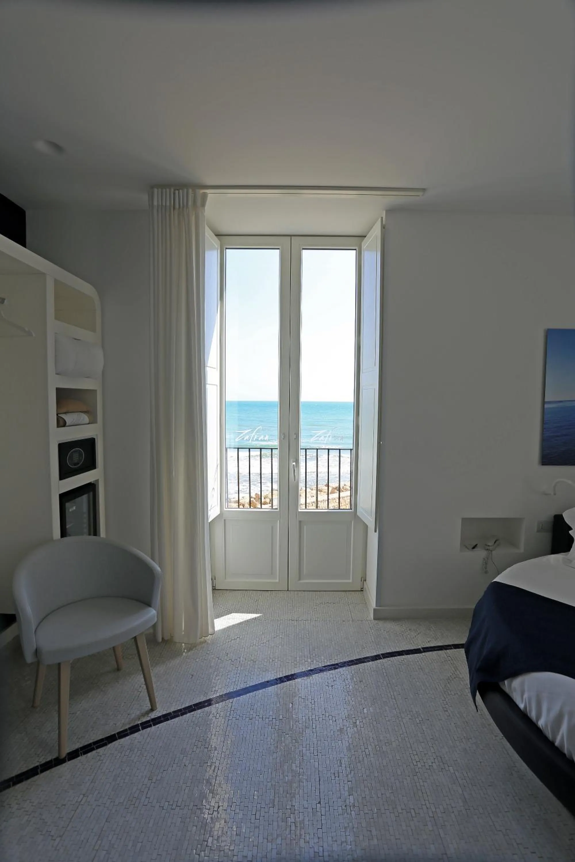 Bed in Zafran Boutique Hotel