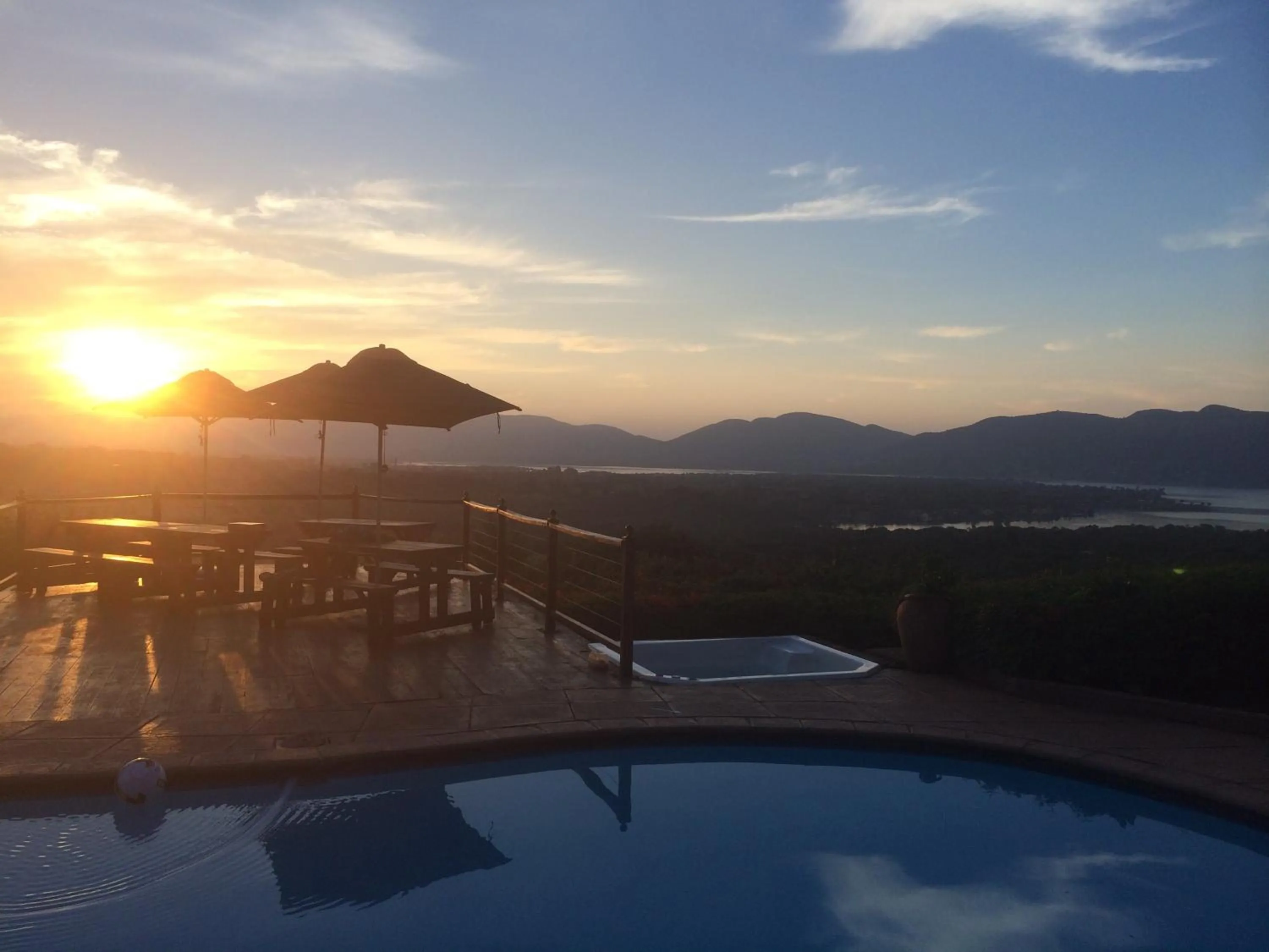 Balcony/Terrace in La Montagne Guest Lodge