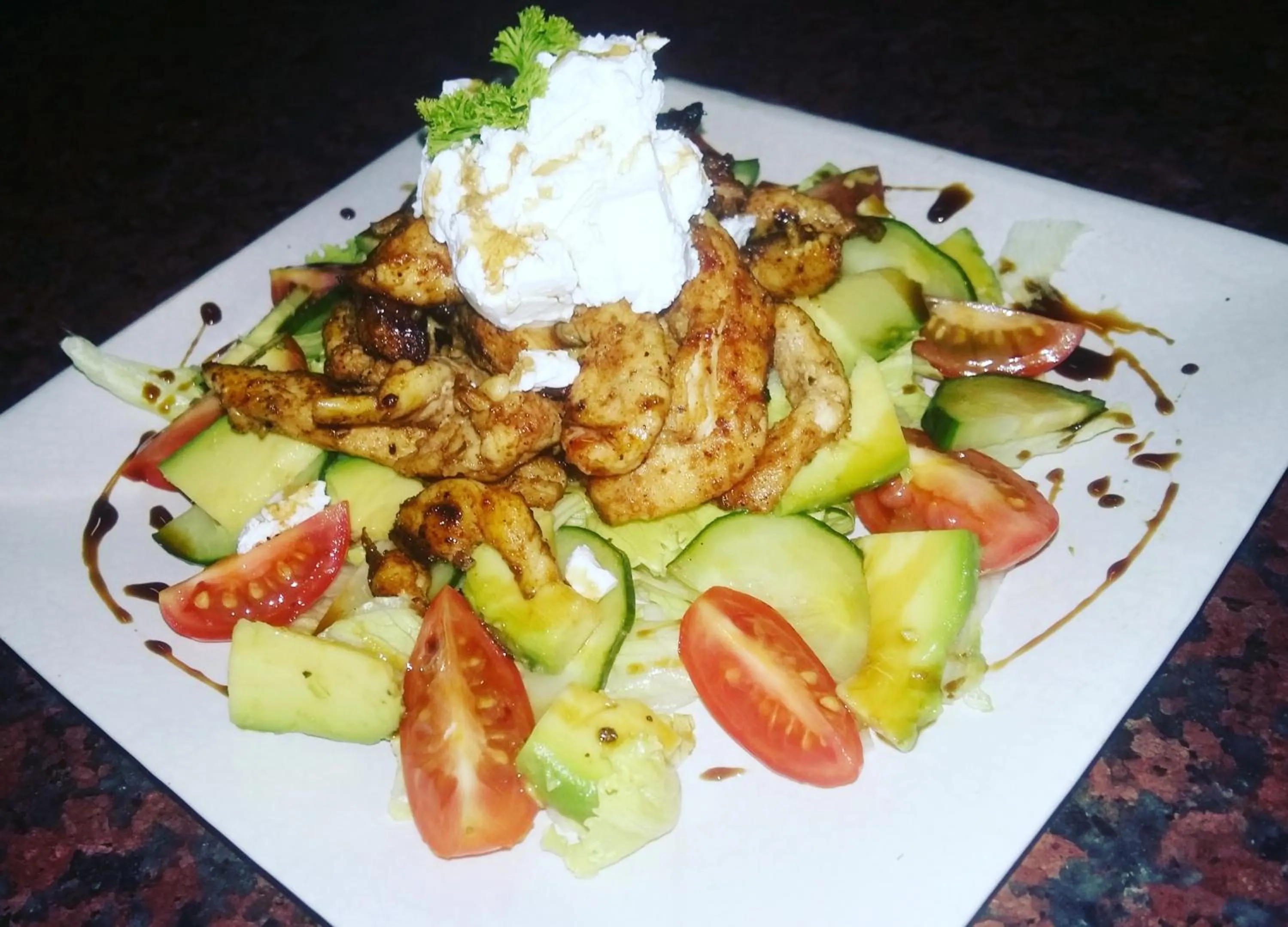 Food close-up in La Montagne Guest Lodge