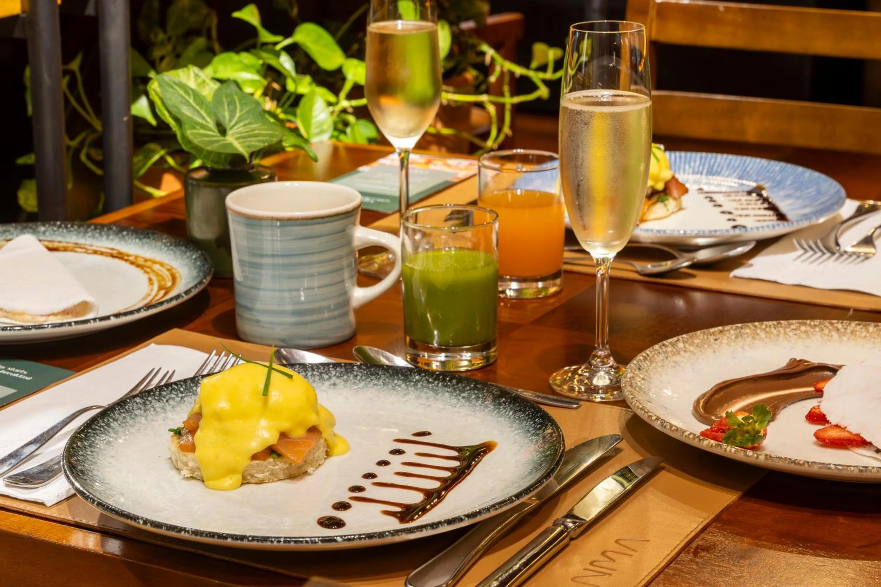 Breakfast in Sanma Hotel