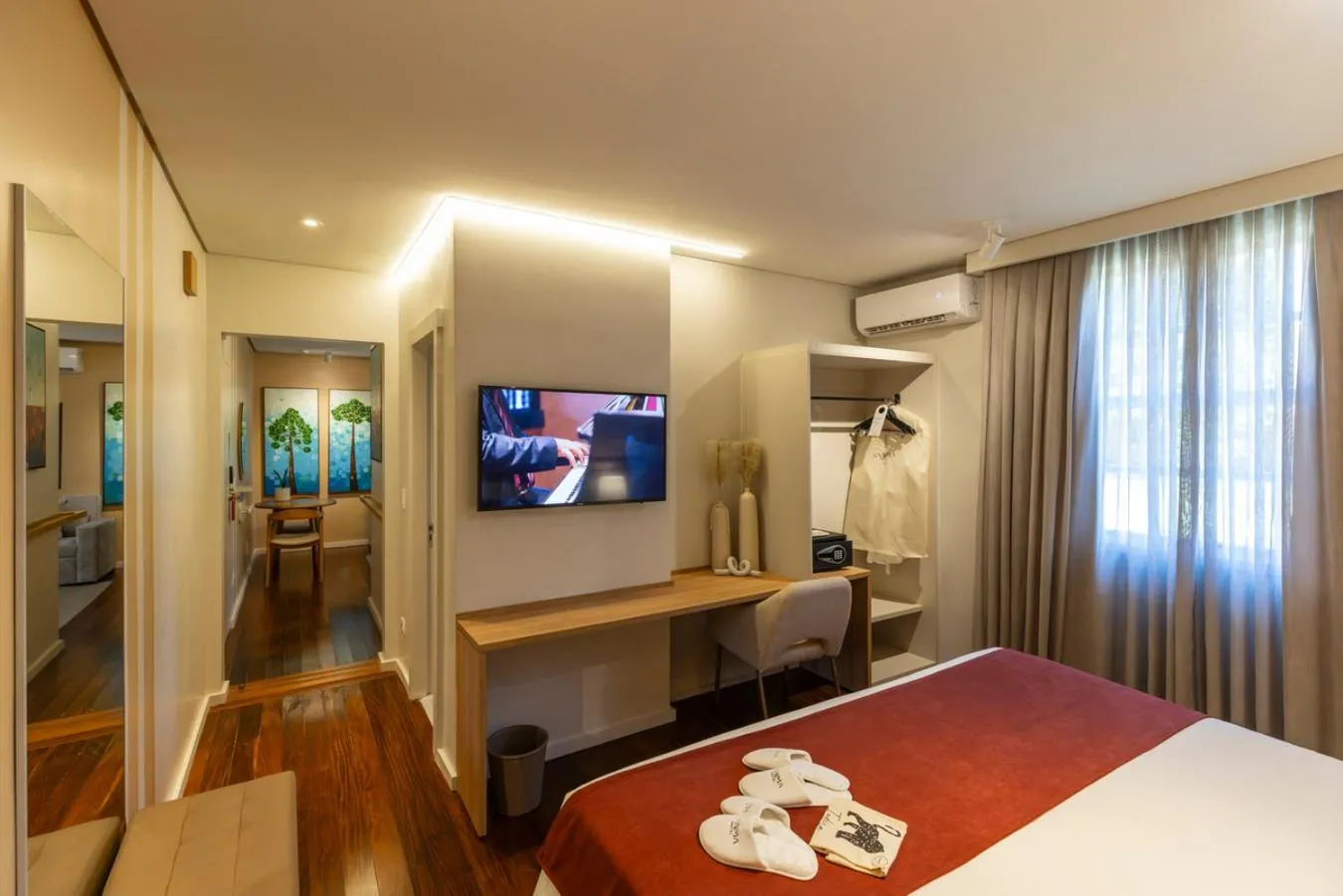 Photo of the whole room, Bed in Sanma Hotel