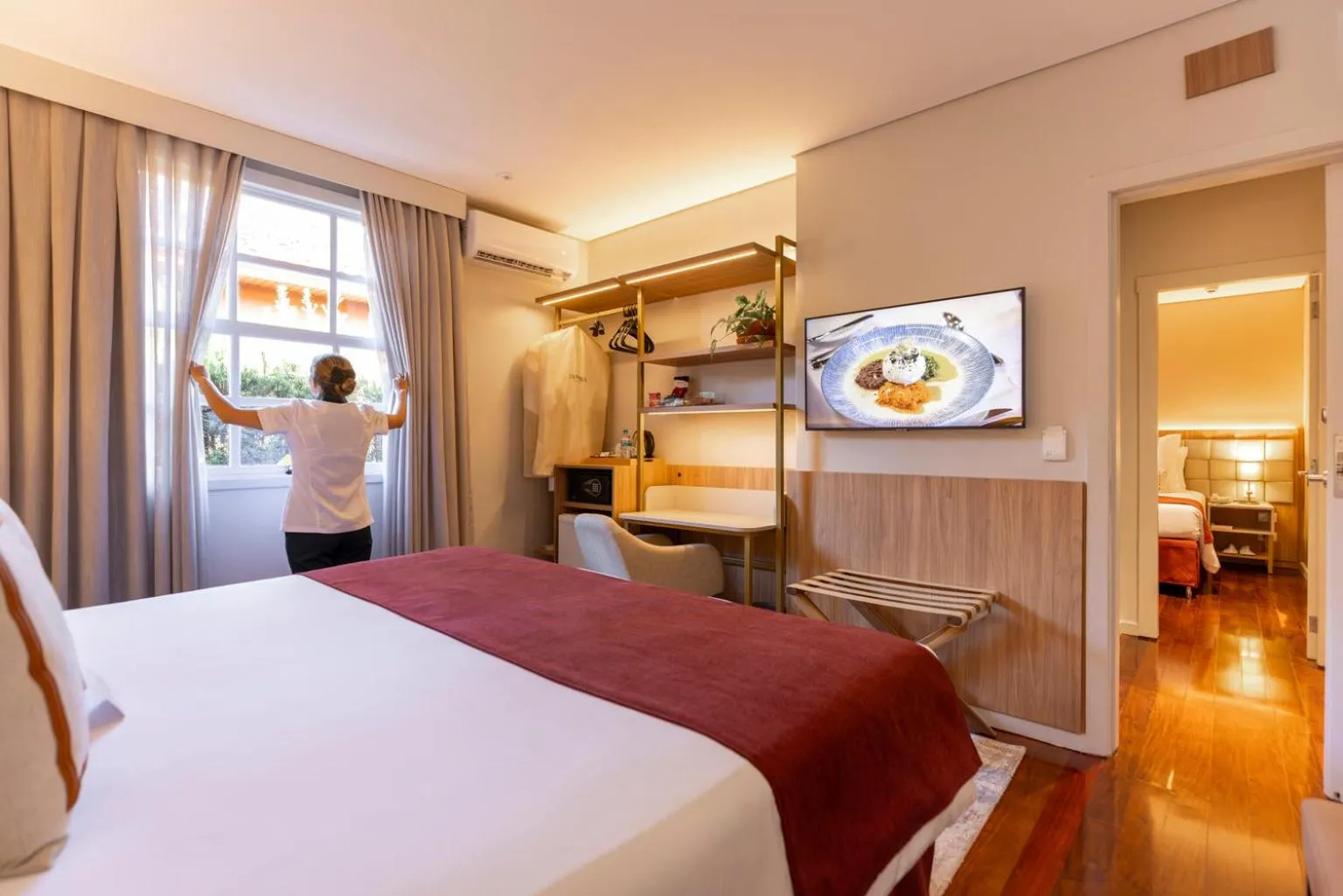 Photo of the whole room, Bed in Sanma Hotel