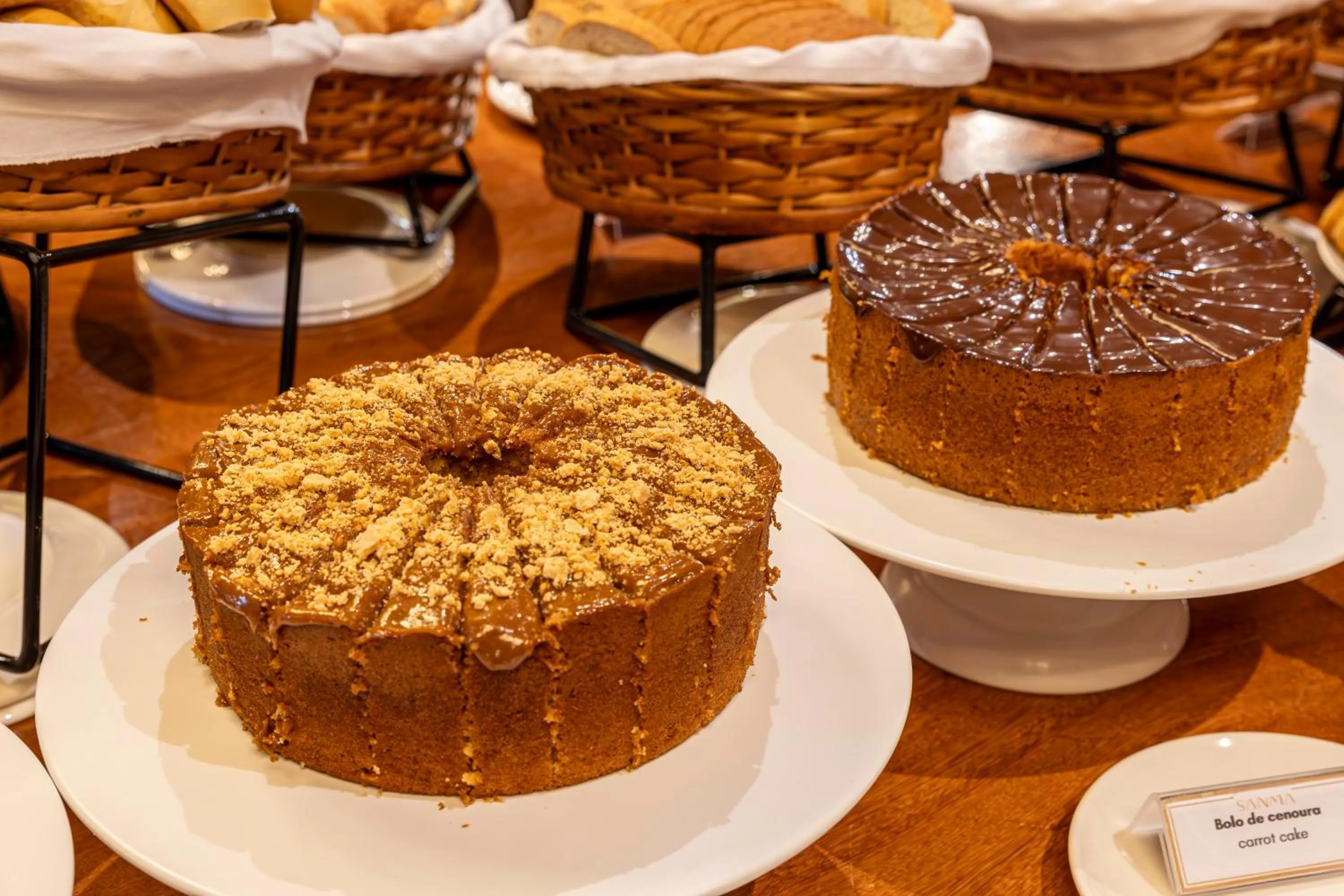 Buffet breakfast in Sanma Hotel