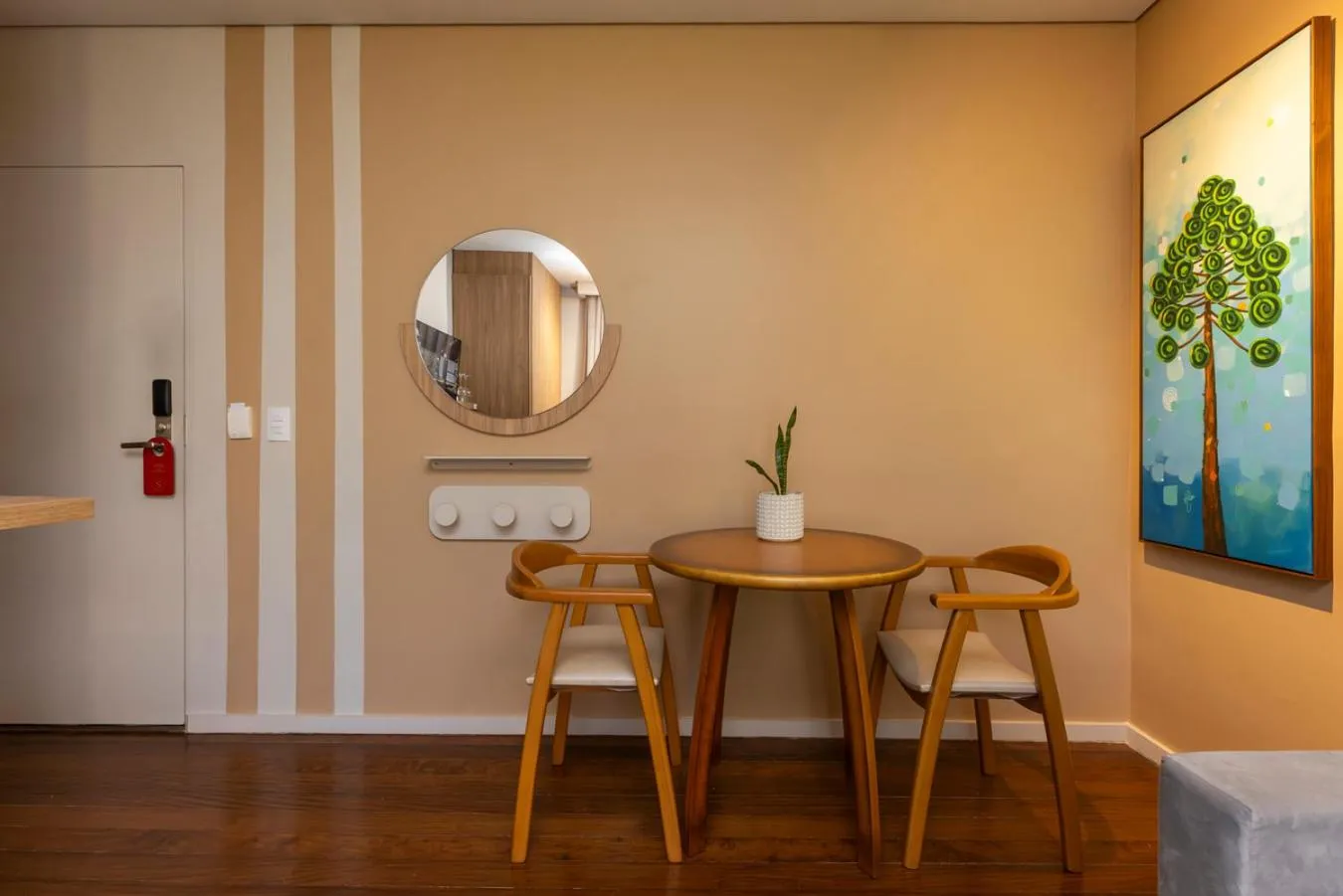 Seating area in Sanma Hotel