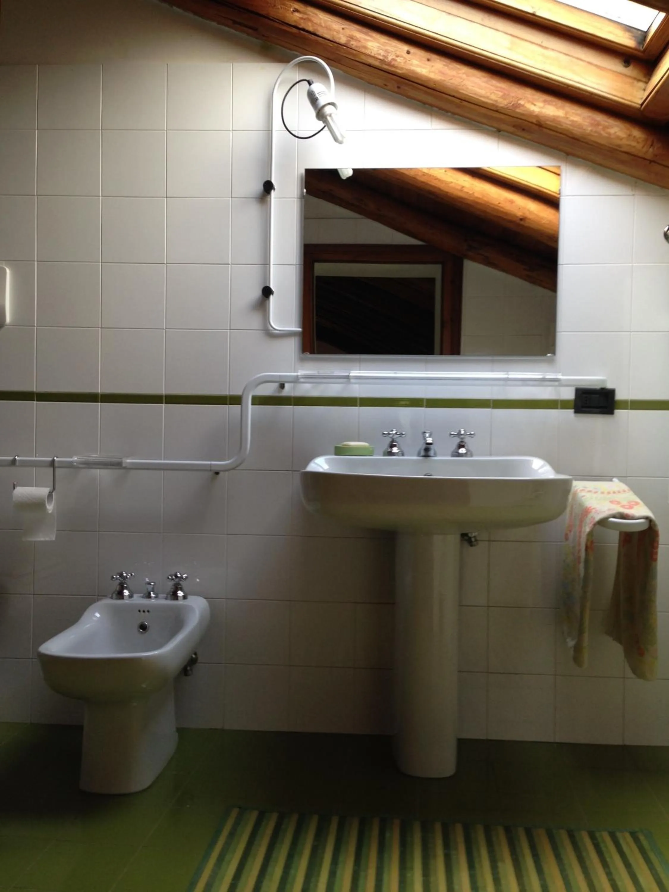 Bathroom in B&B Allo Spizzo