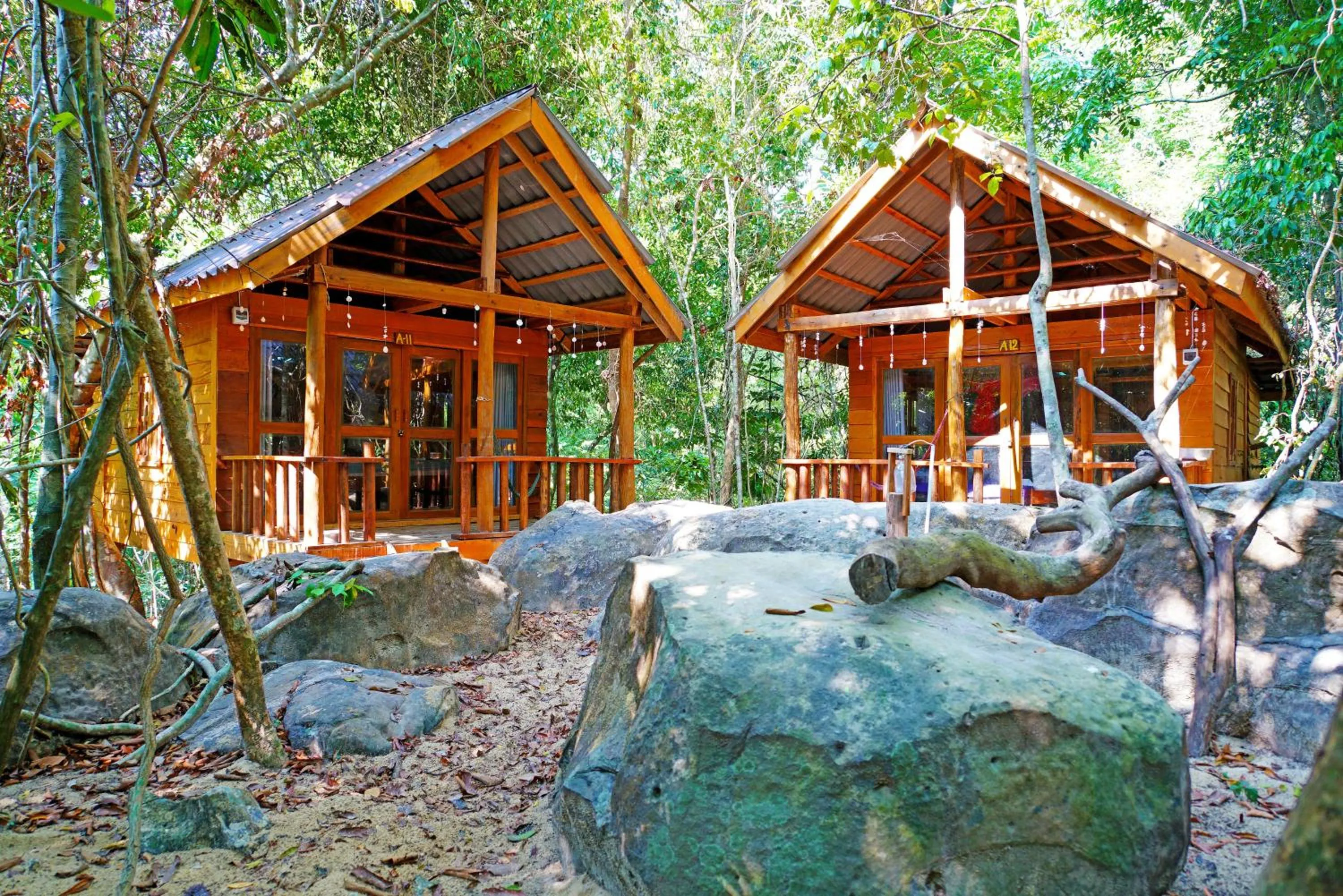 Natural landscape in Tree House Bungalows