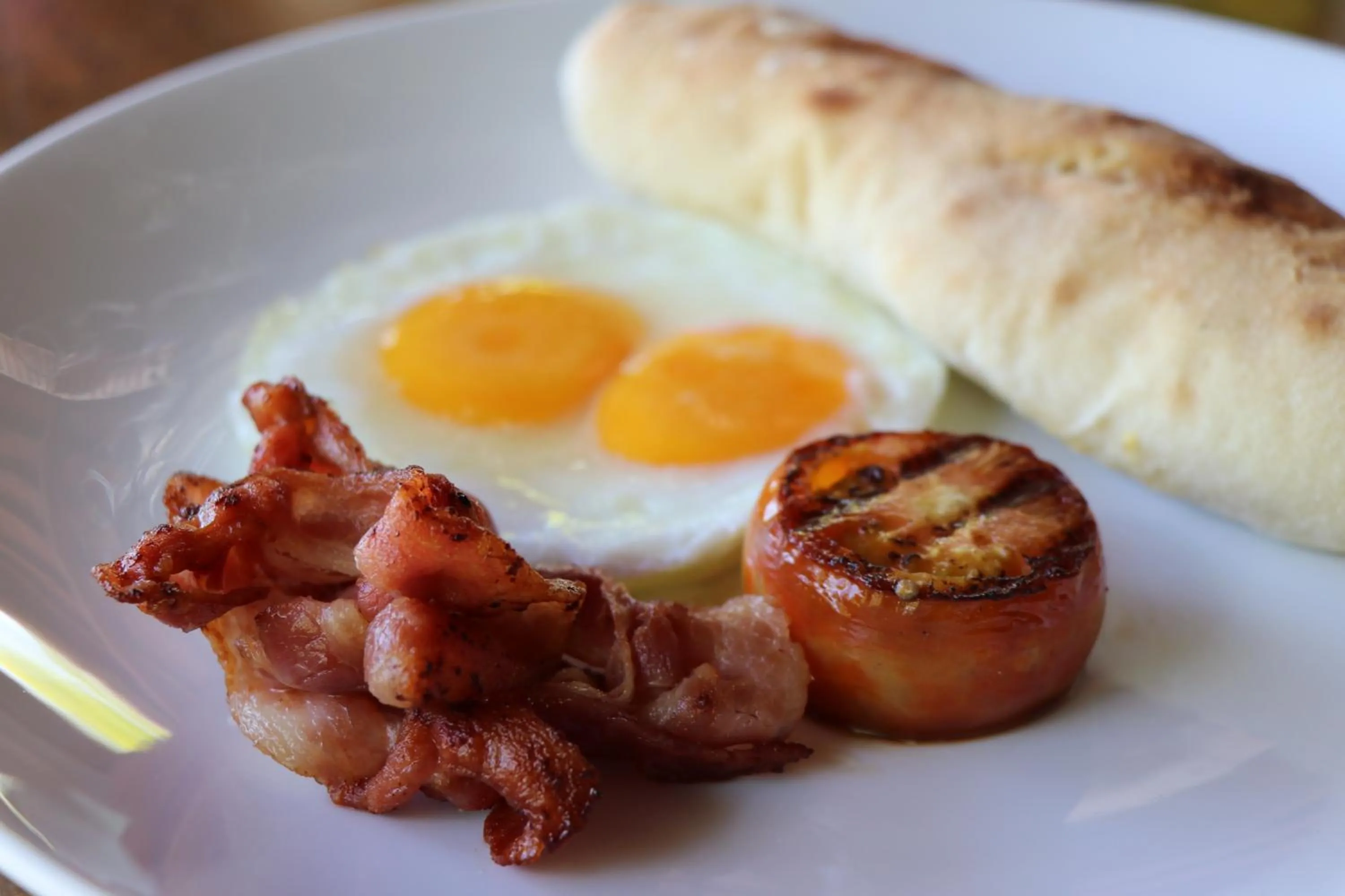 Food in Tree House Bungalows