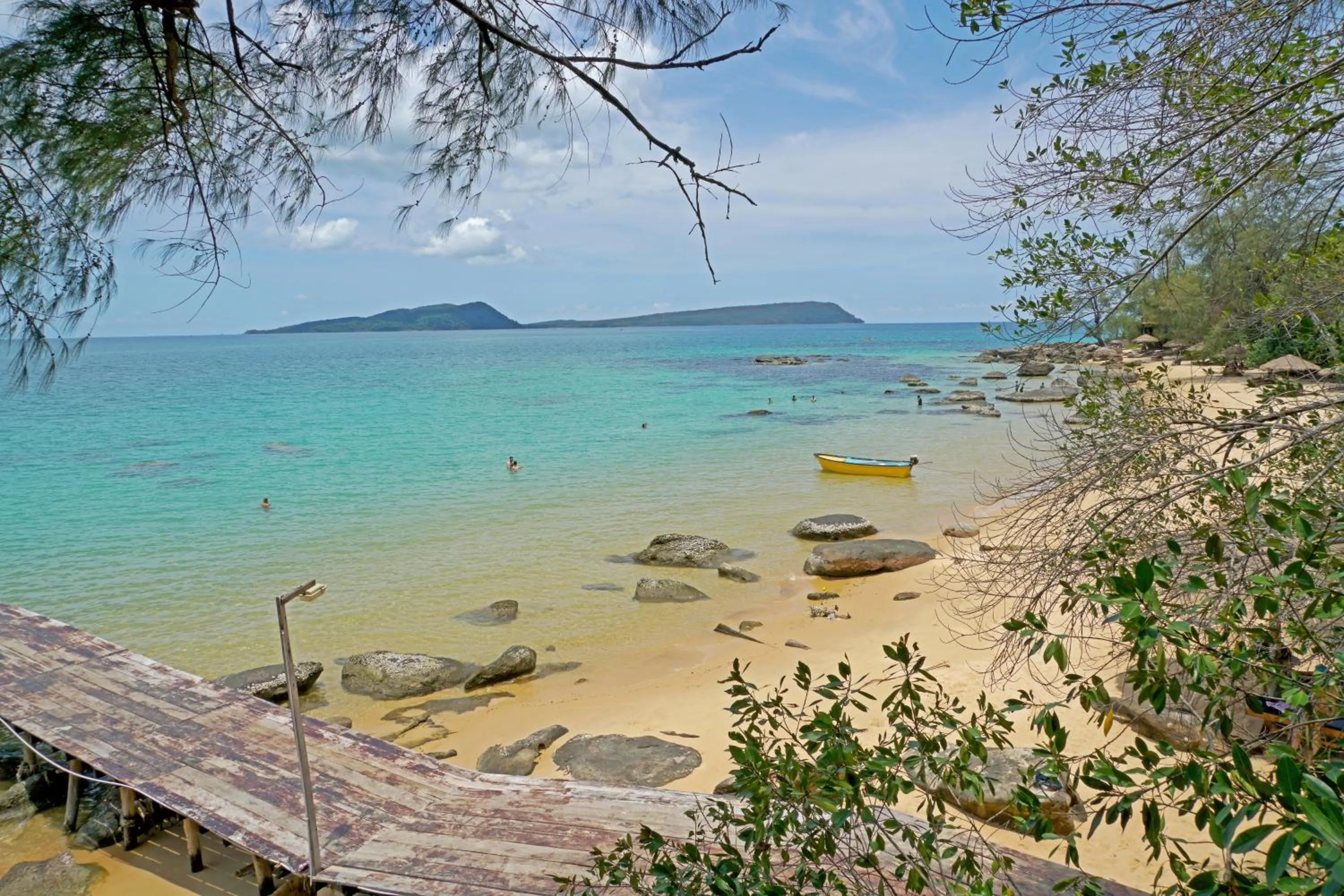 Beach in Tree House Bungalows
