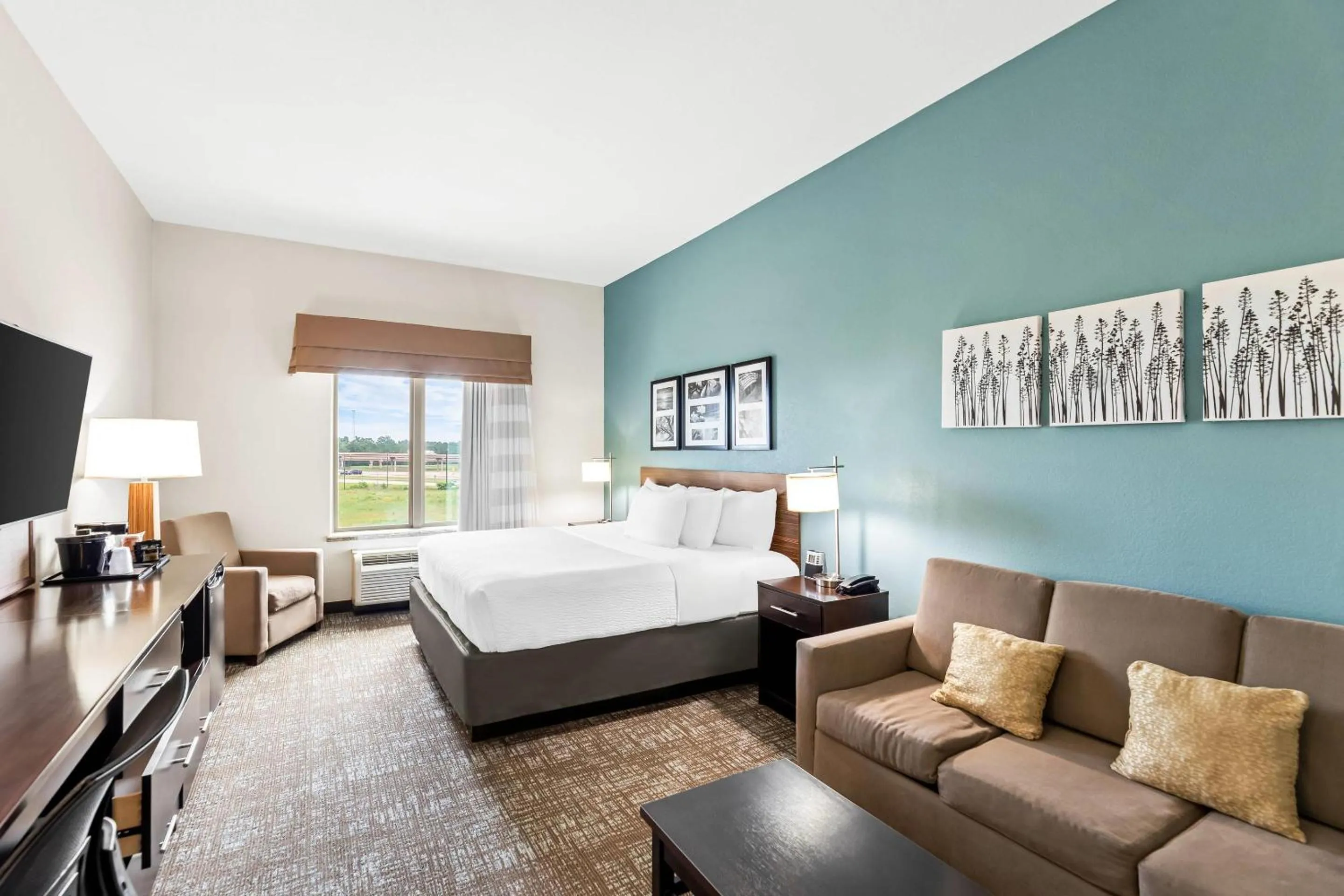 Bedroom, Bed in Sleep Inn Lufkin