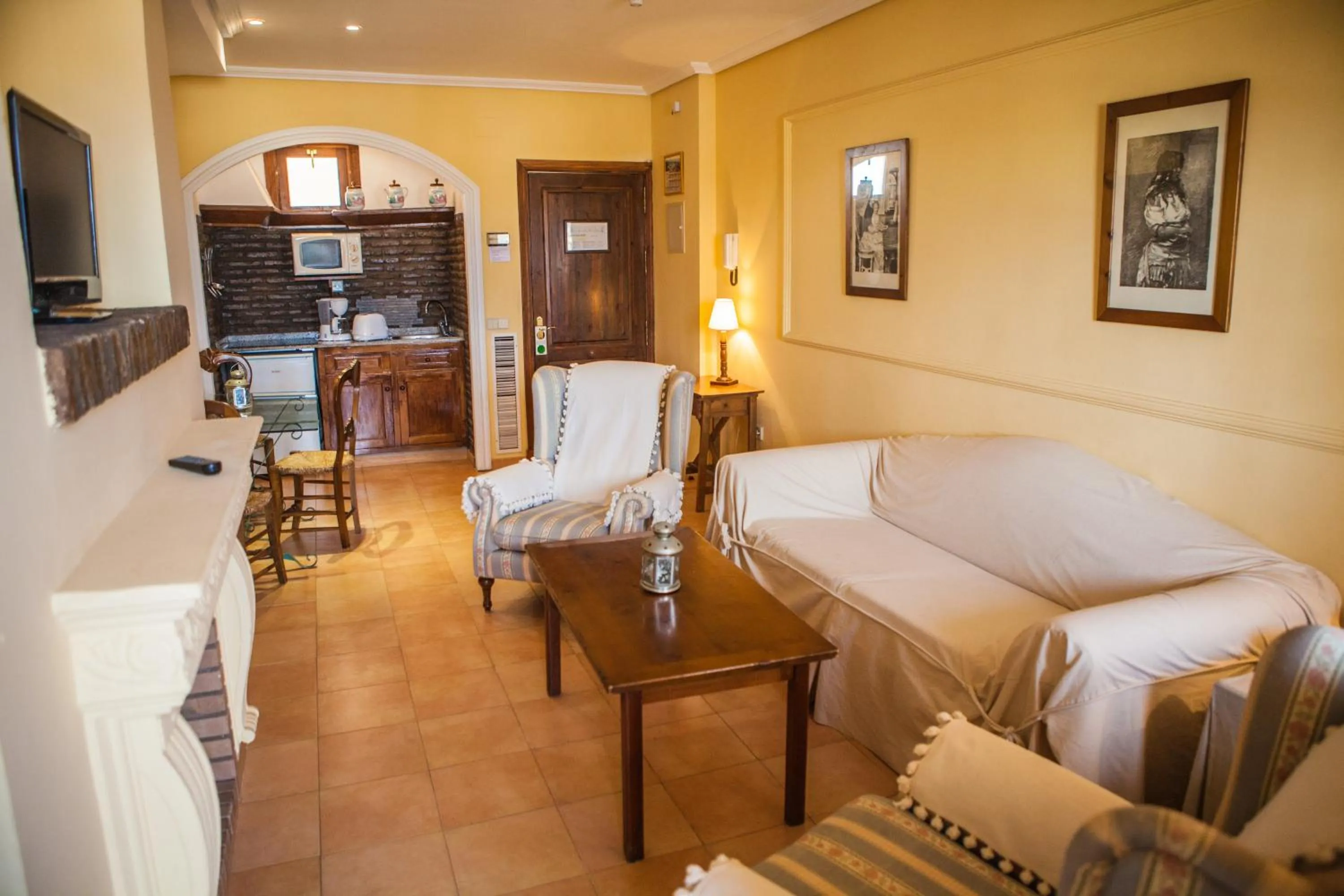 Living room in Estudios Turísticos Bahia Sur