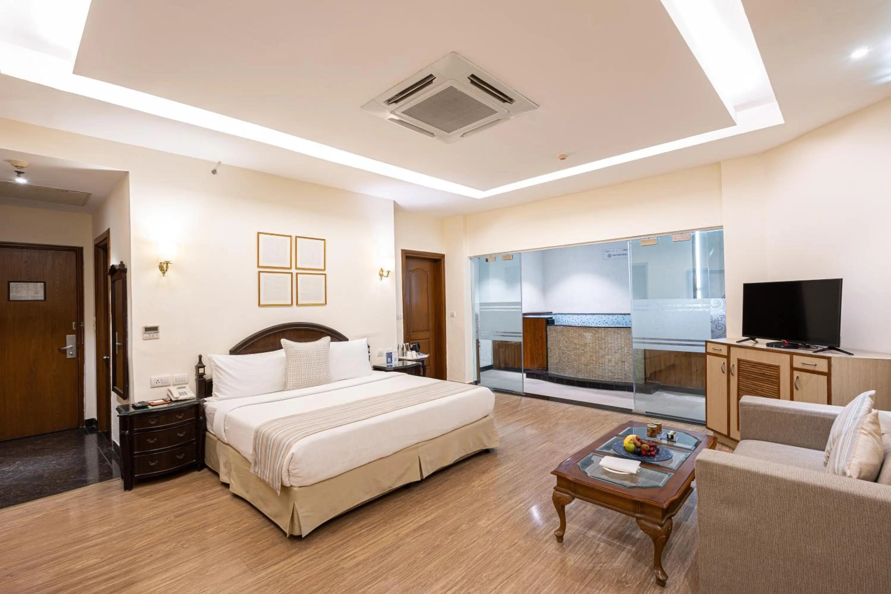 Bed in The BellaVista Hotel Chandigarh Panchkula