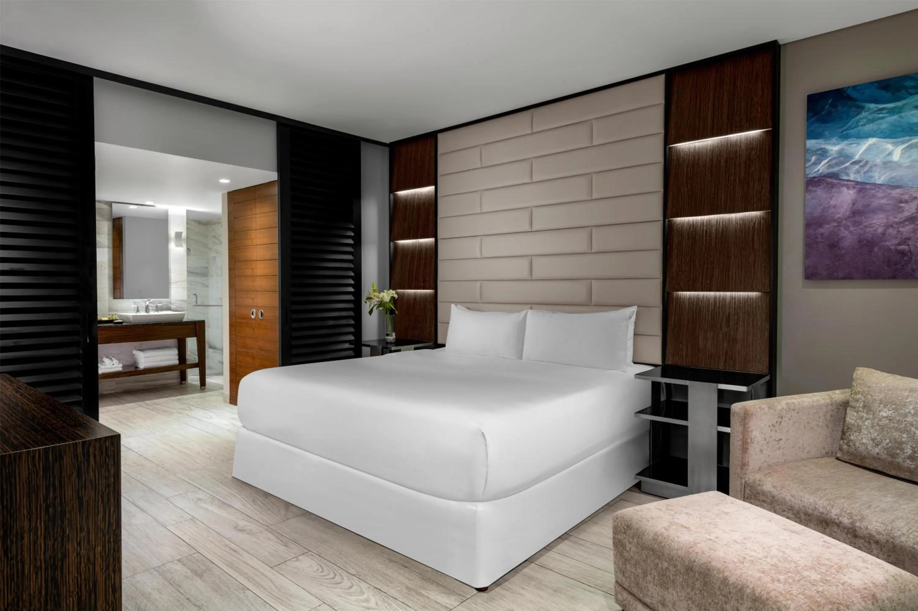 Bed in Hilton Vallarta Riviera All-Inclusive Resort,Puerto Vallarta