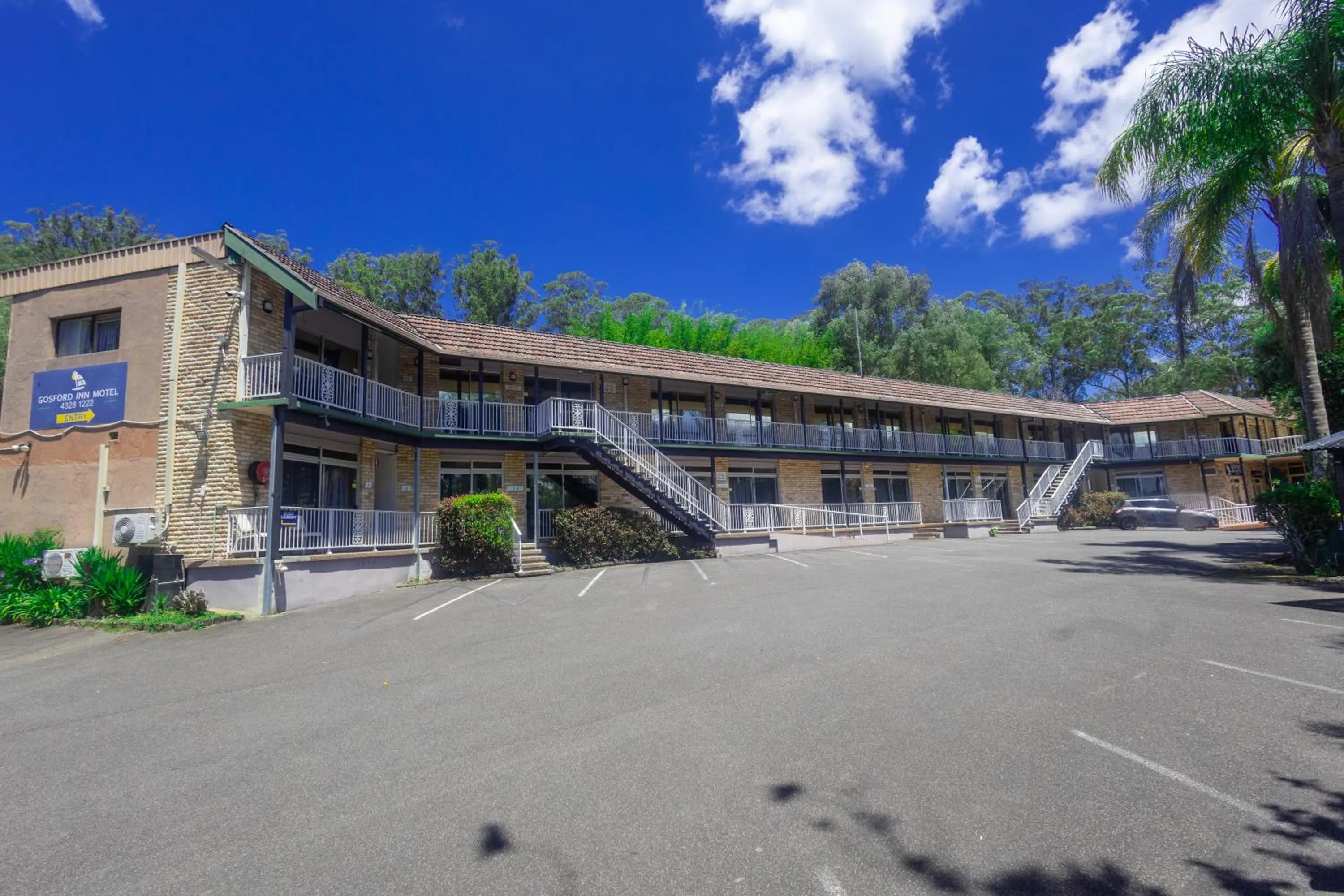 Property building in Gosford Inn Motel