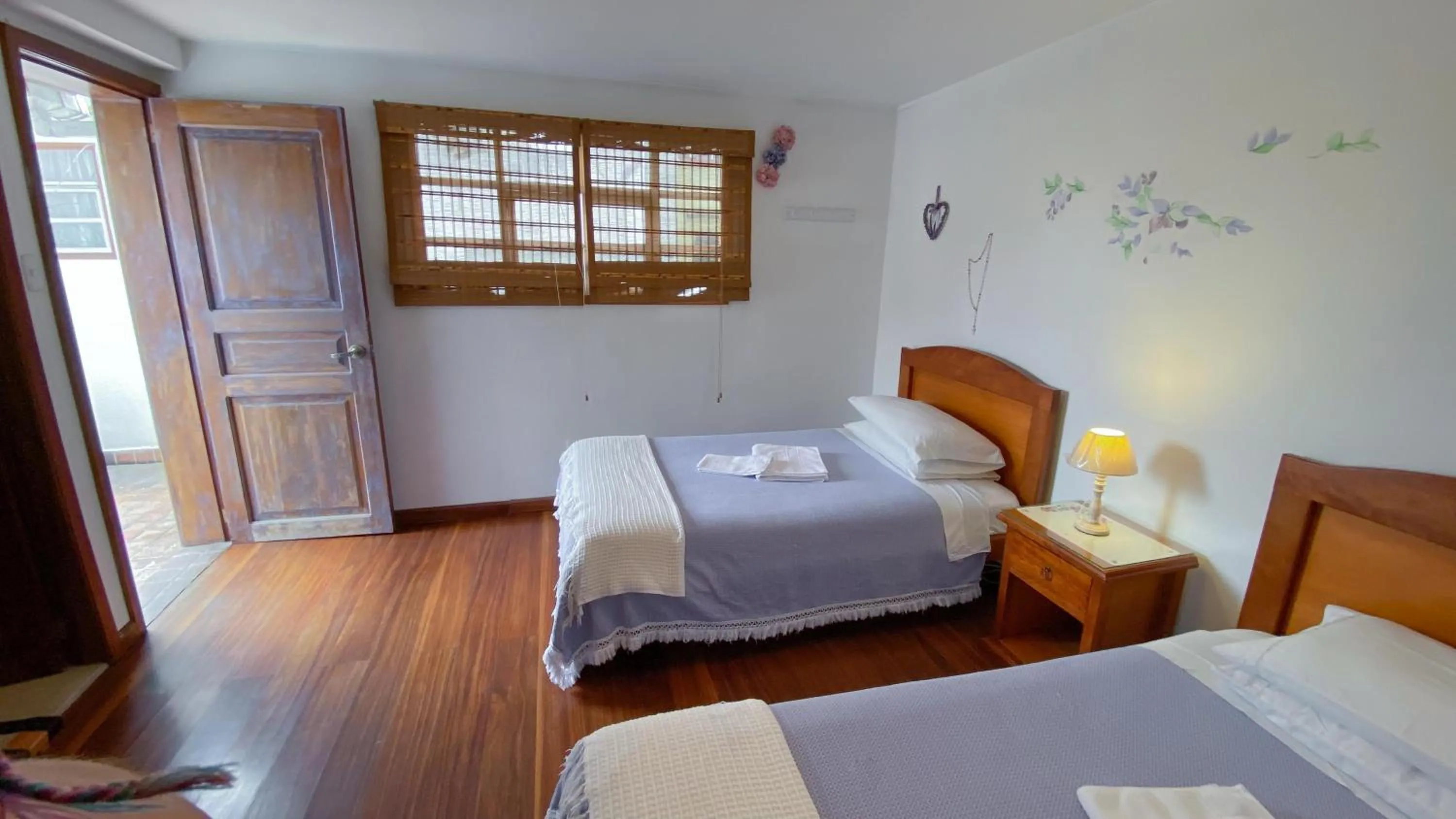 Bed in Sakti Hostal B&B