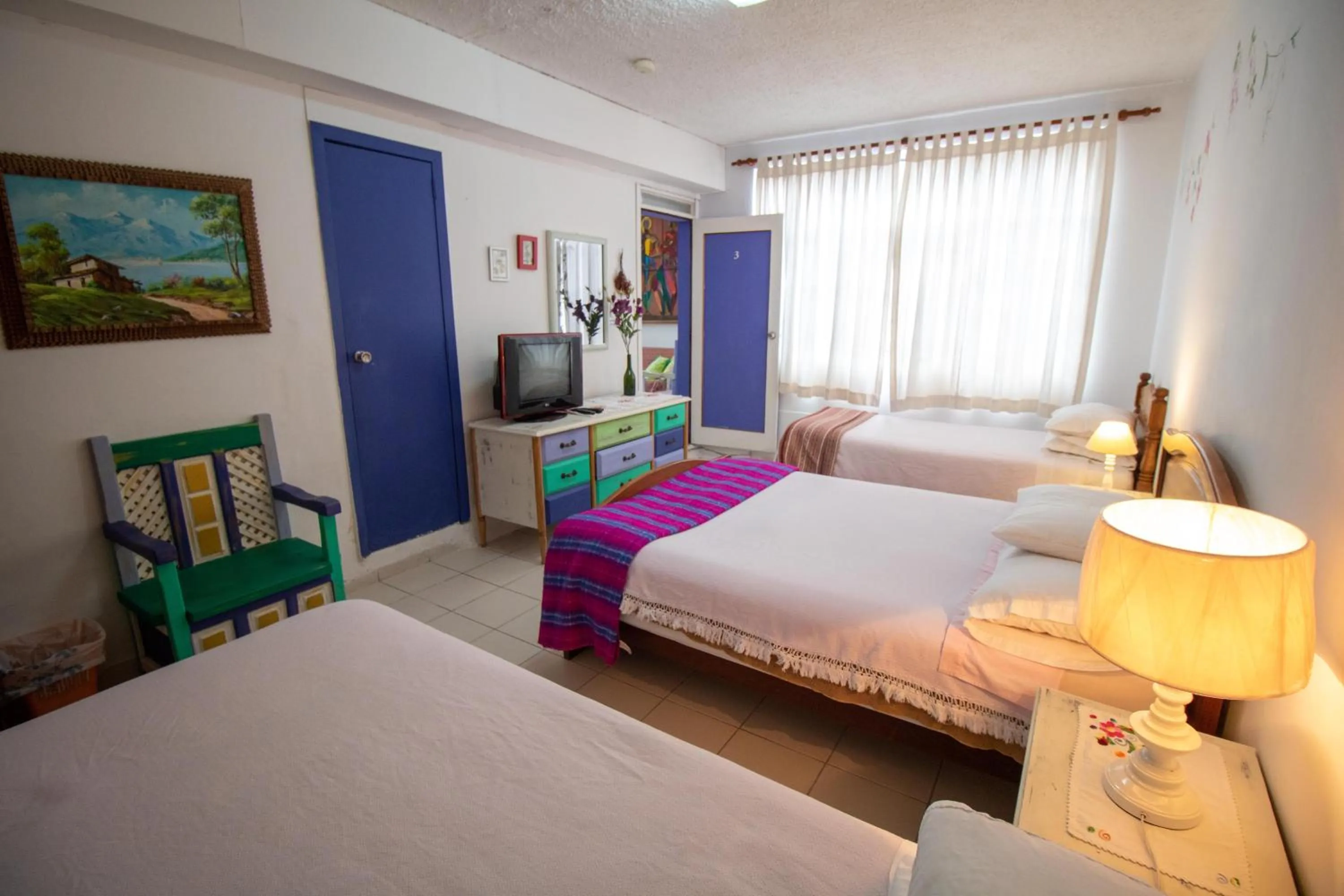 Photo of the whole room, Bed in Sakti Hostal B&B