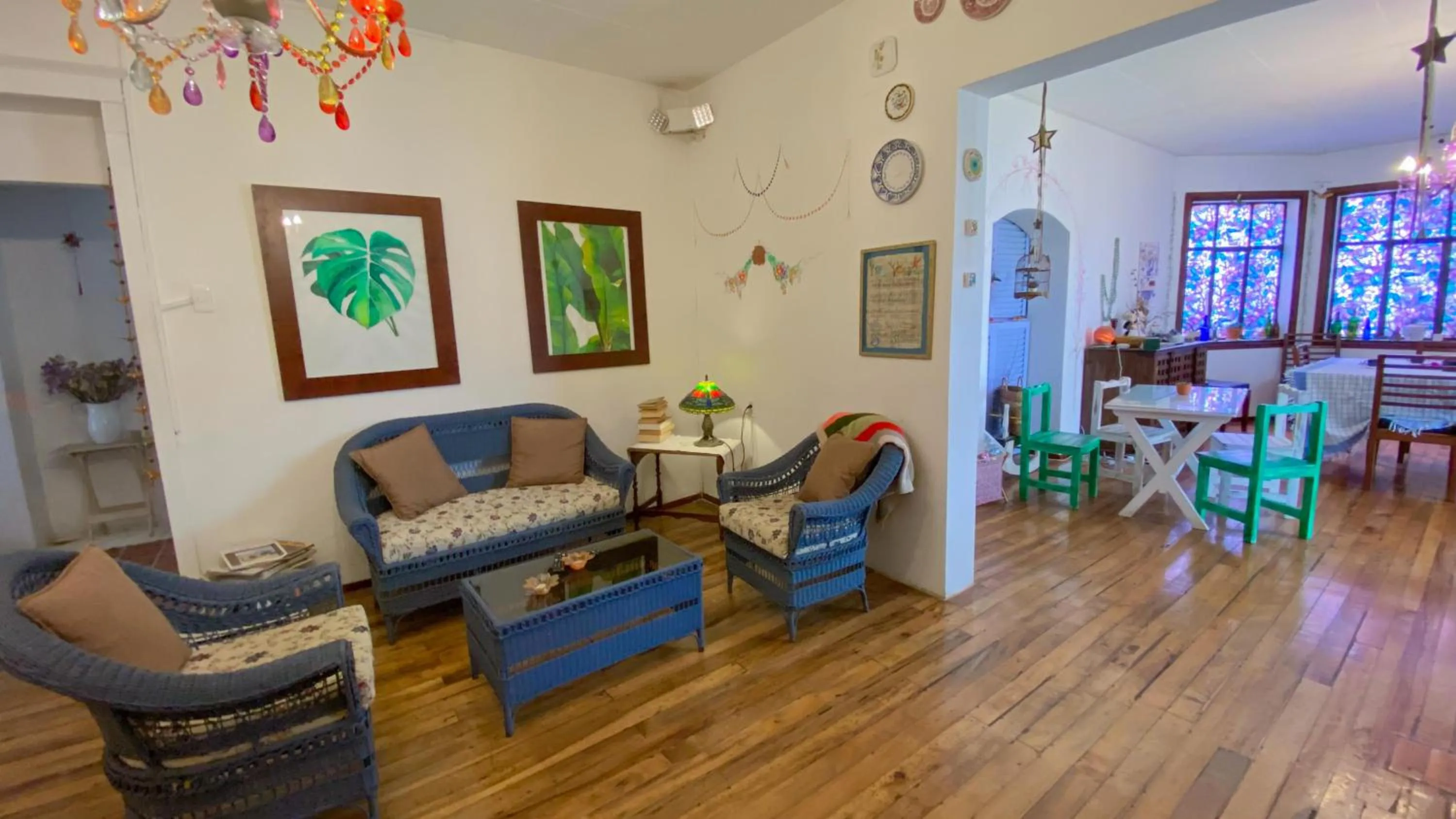 Living room in Sakti Hostal B&B