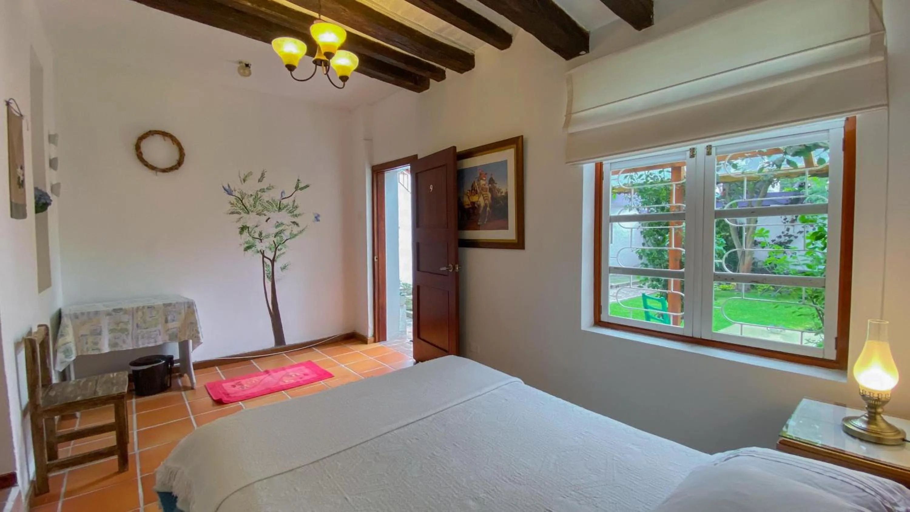 Photo of the whole room, Bed in Sakti Hostal B&B