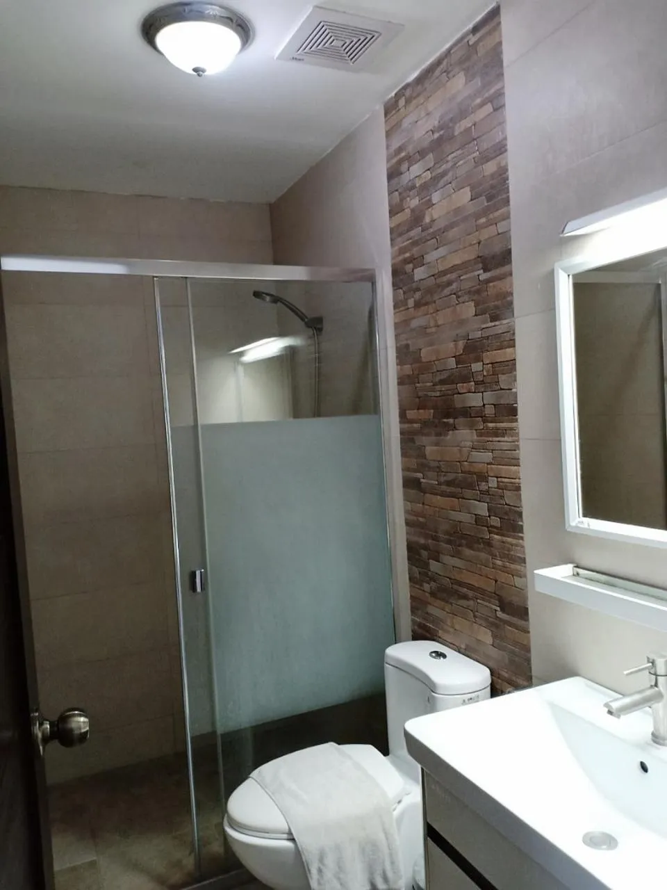 Bathroom in Marand Family Resort