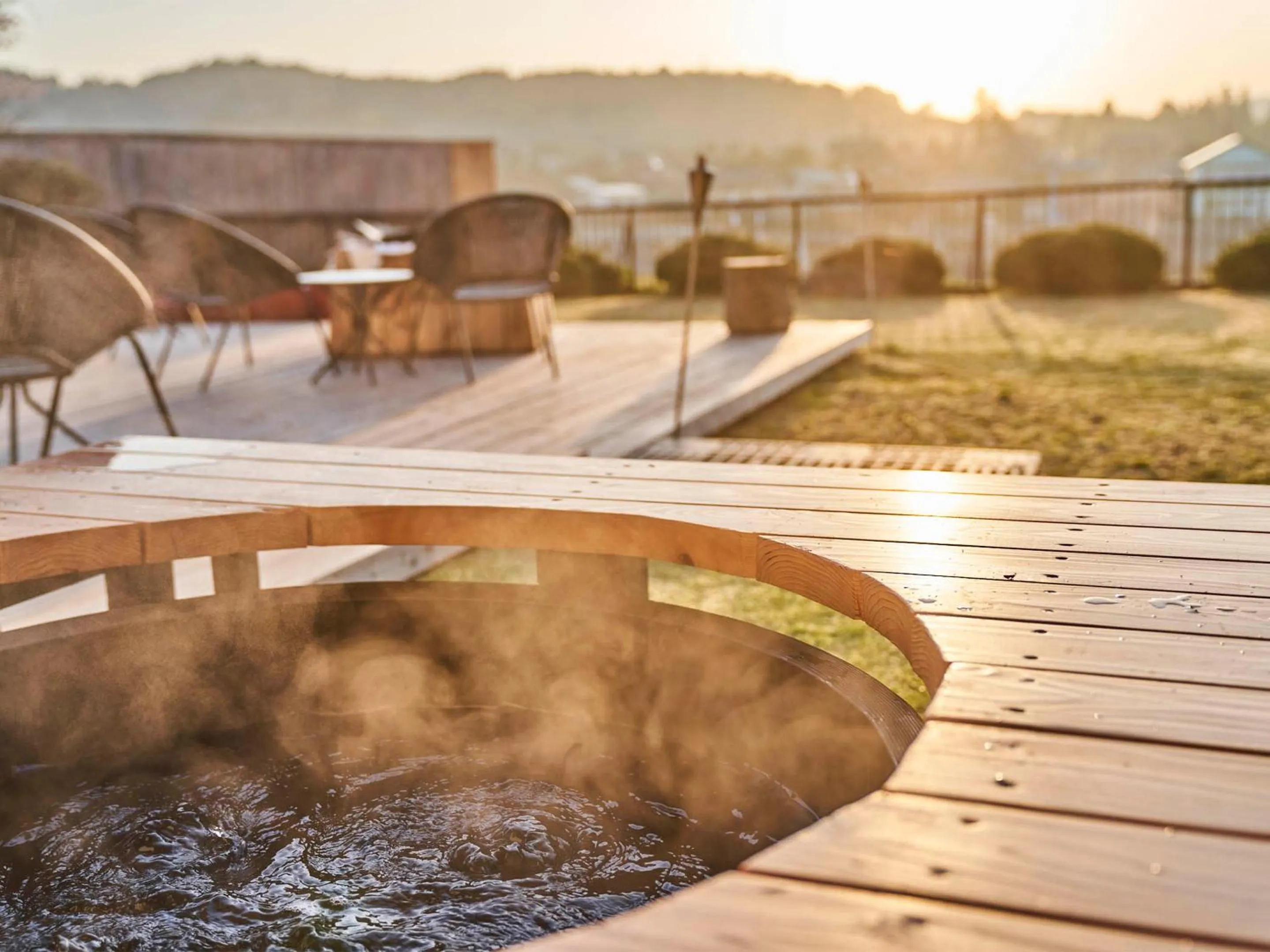 Hot Spring Bath in Kameyama Onsen Hotel