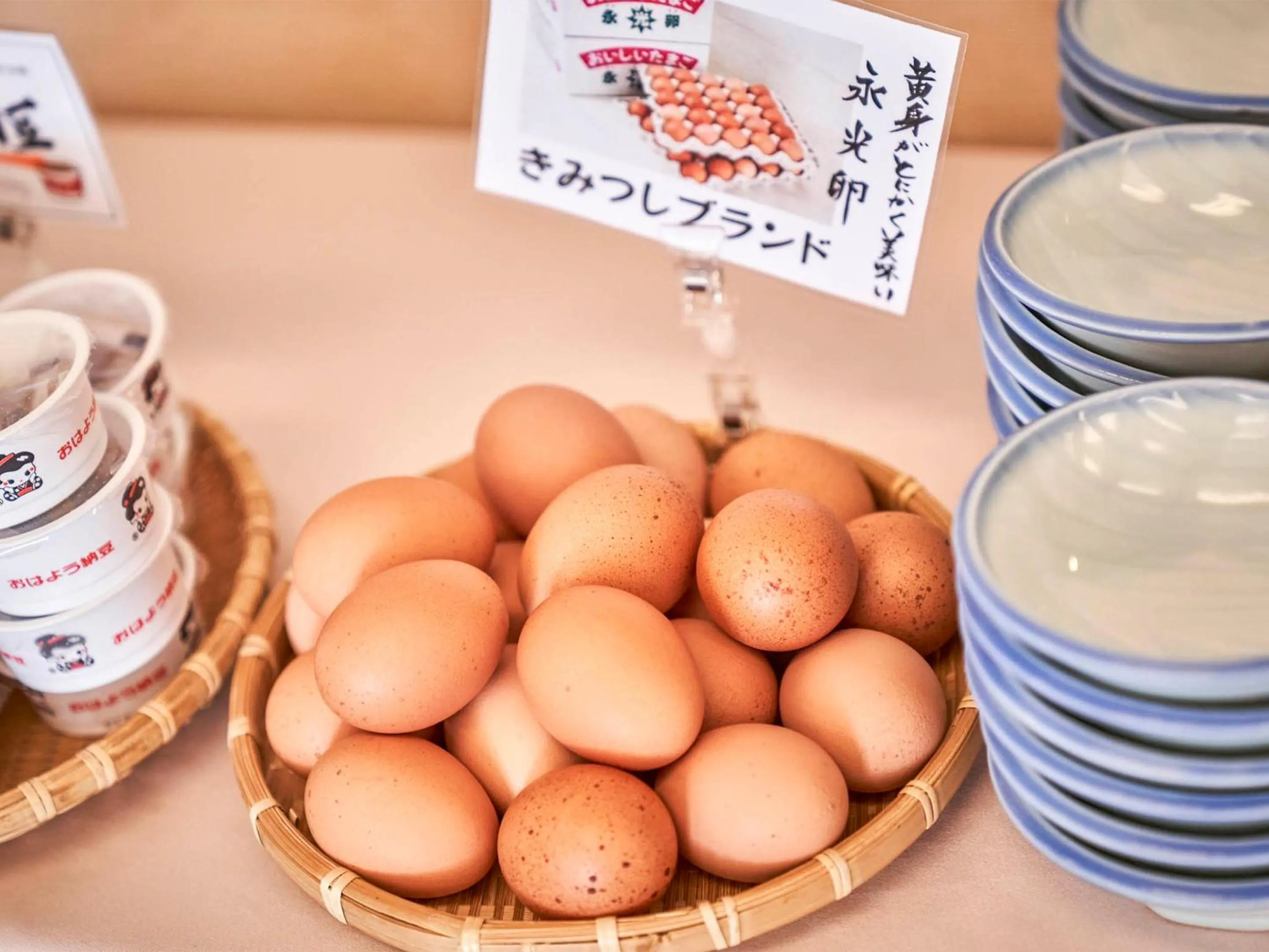 Buffet breakfast in Kameyama Onsen Hotel