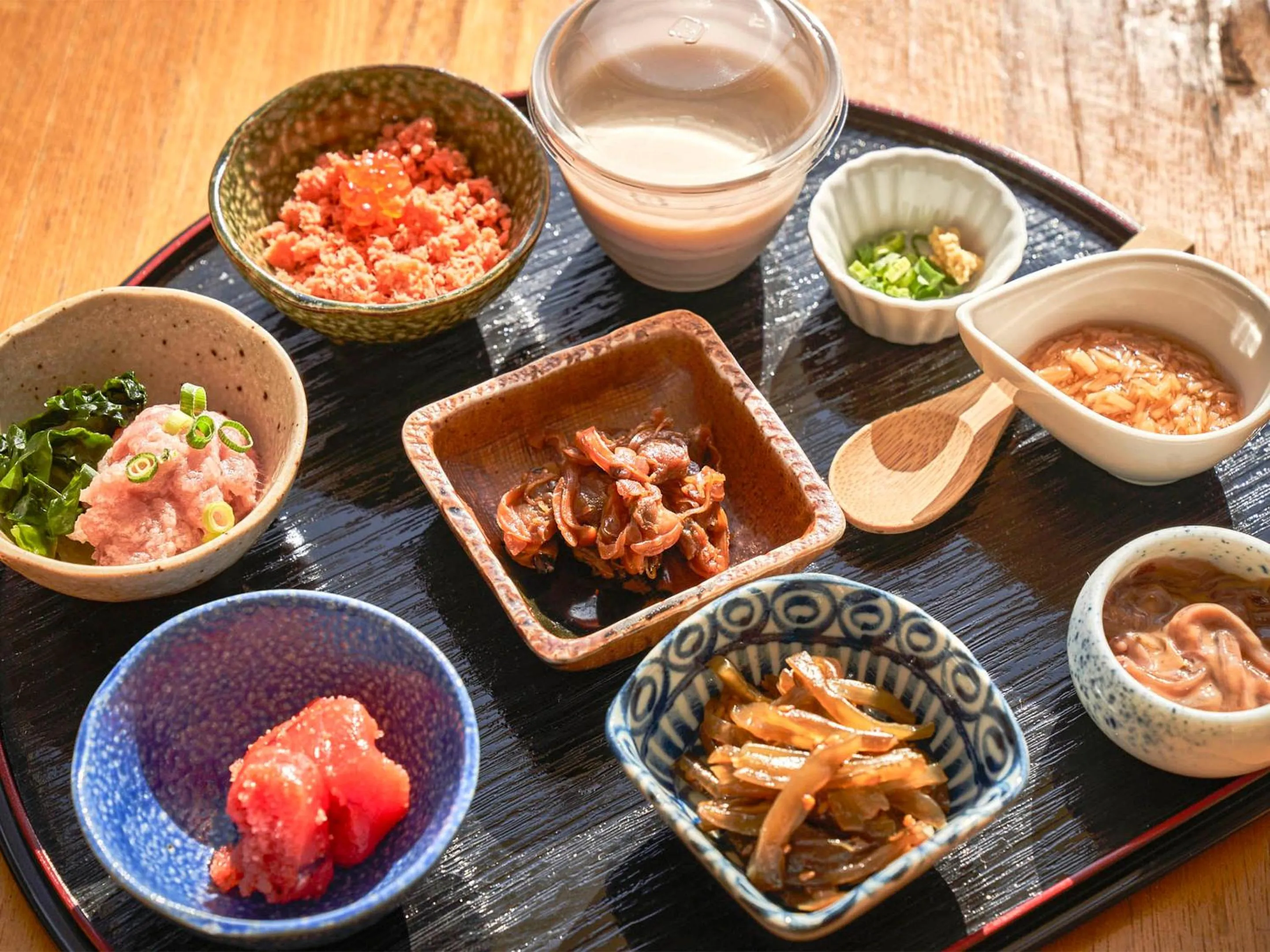 Buffet breakfast in Kameyama Onsen Hotel