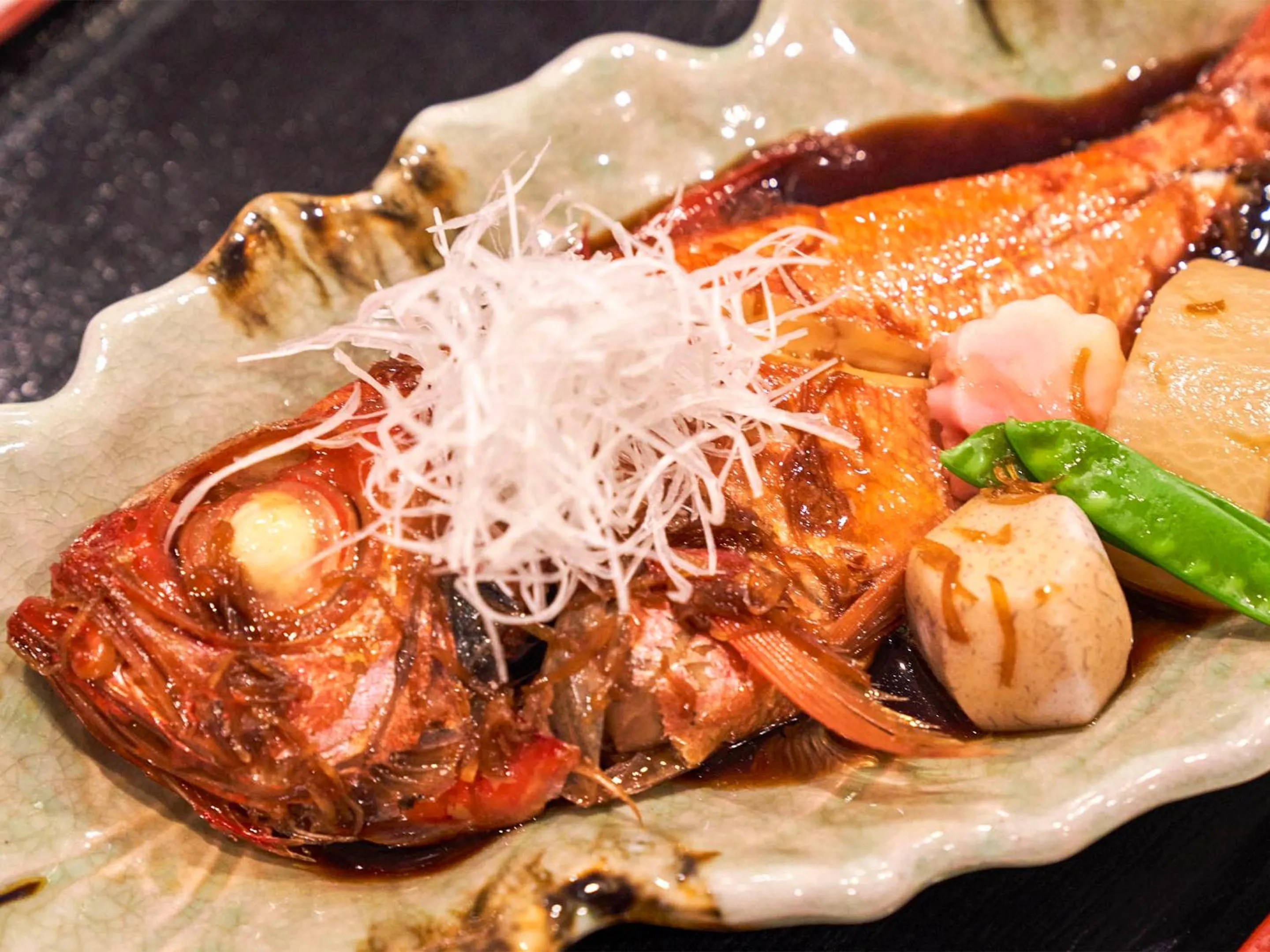 Dinner in Kameyama Onsen Hotel