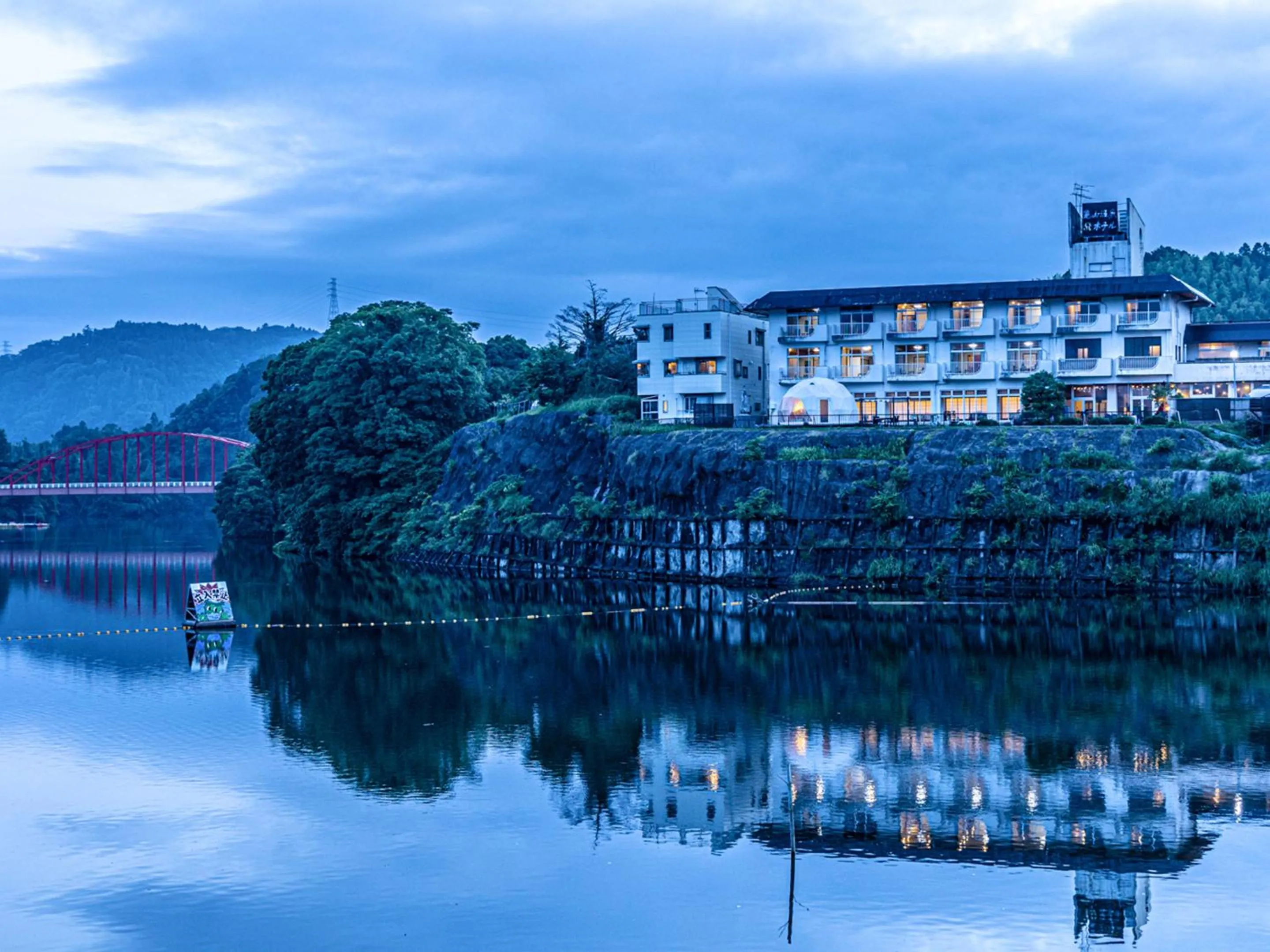 Property building in Kameyama Onsen Hotel