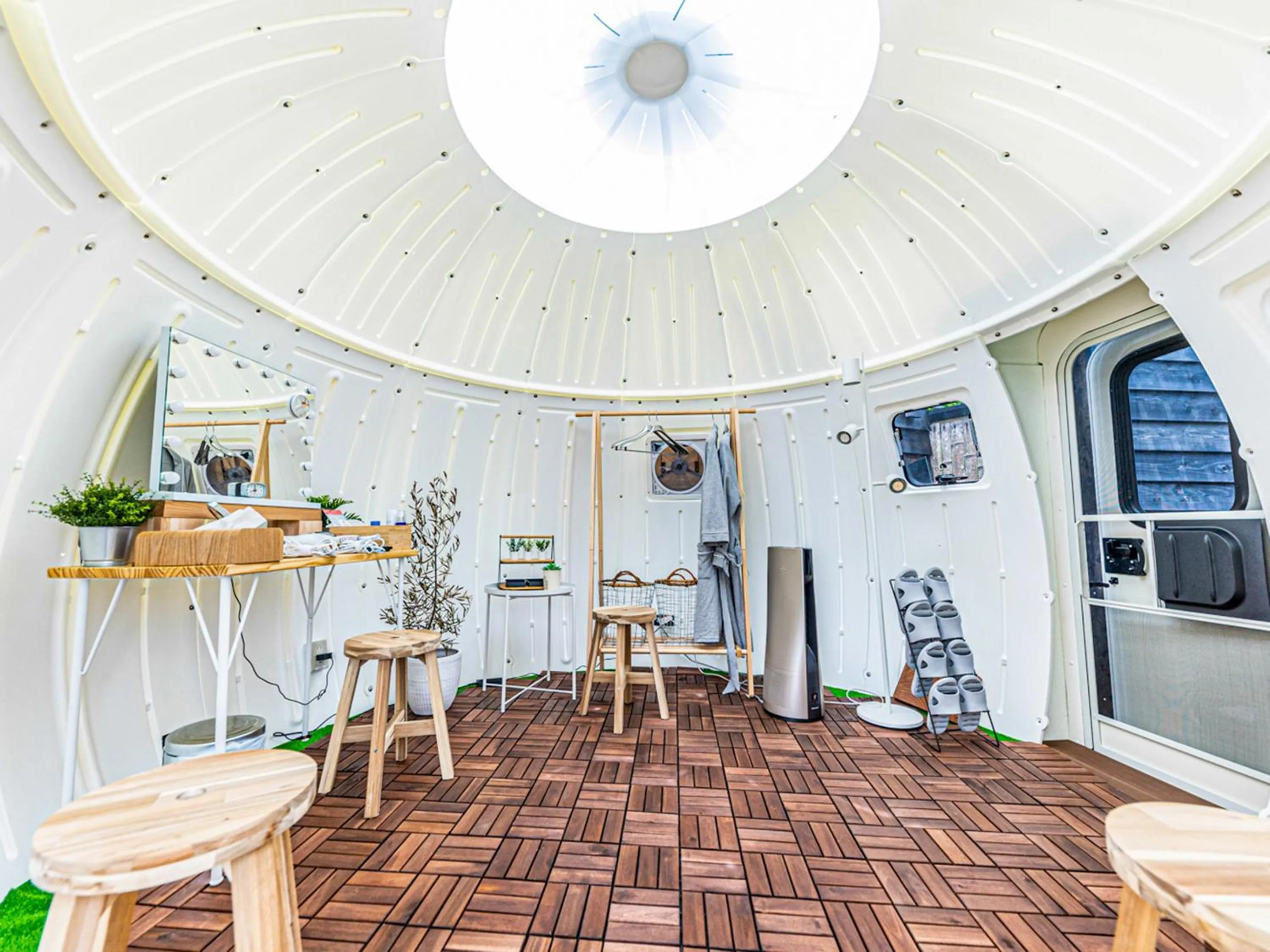 Open Air Bath in Kameyama Onsen Hotel