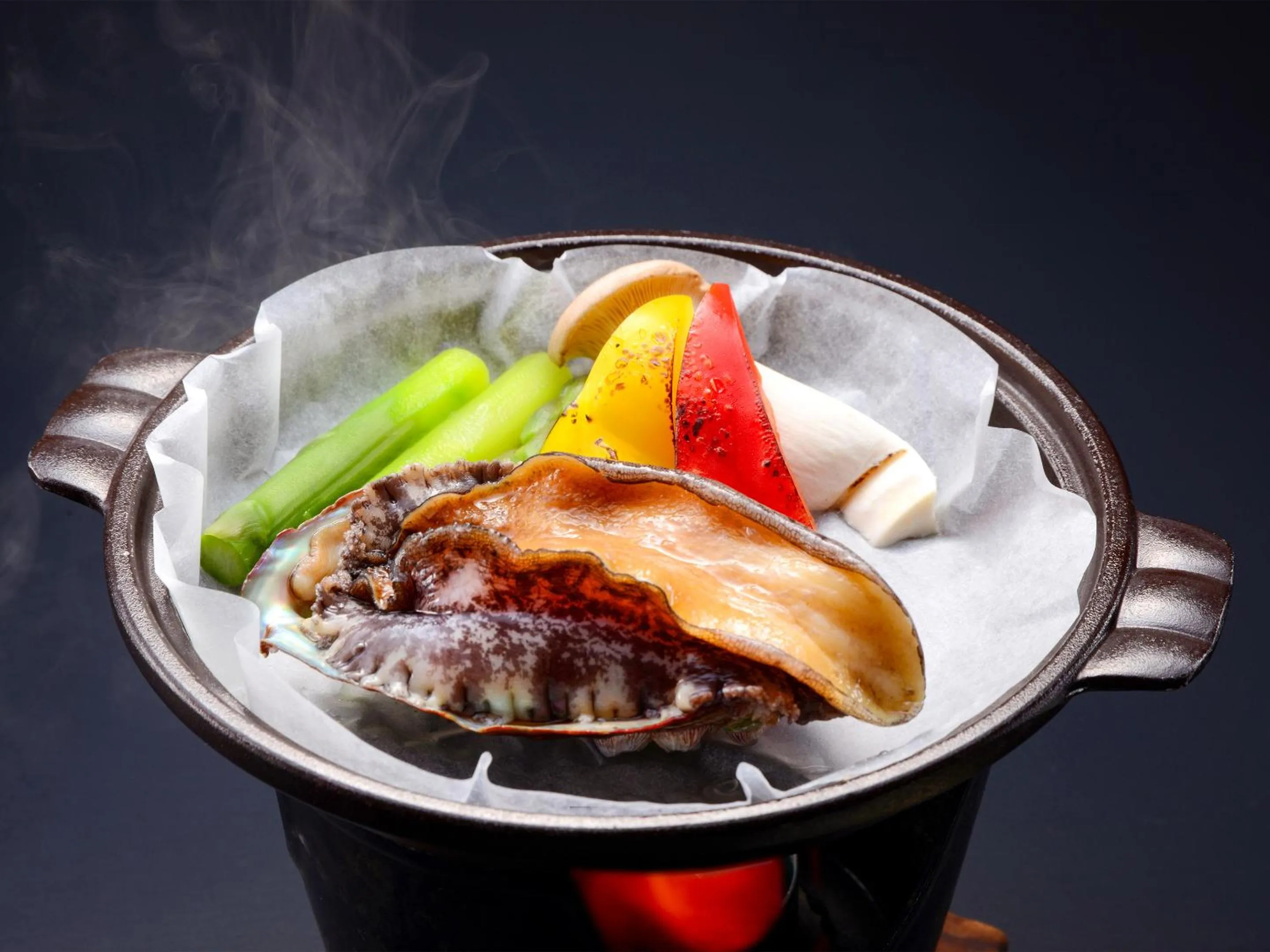 Food close-up in Kameyama Onsen Hotel