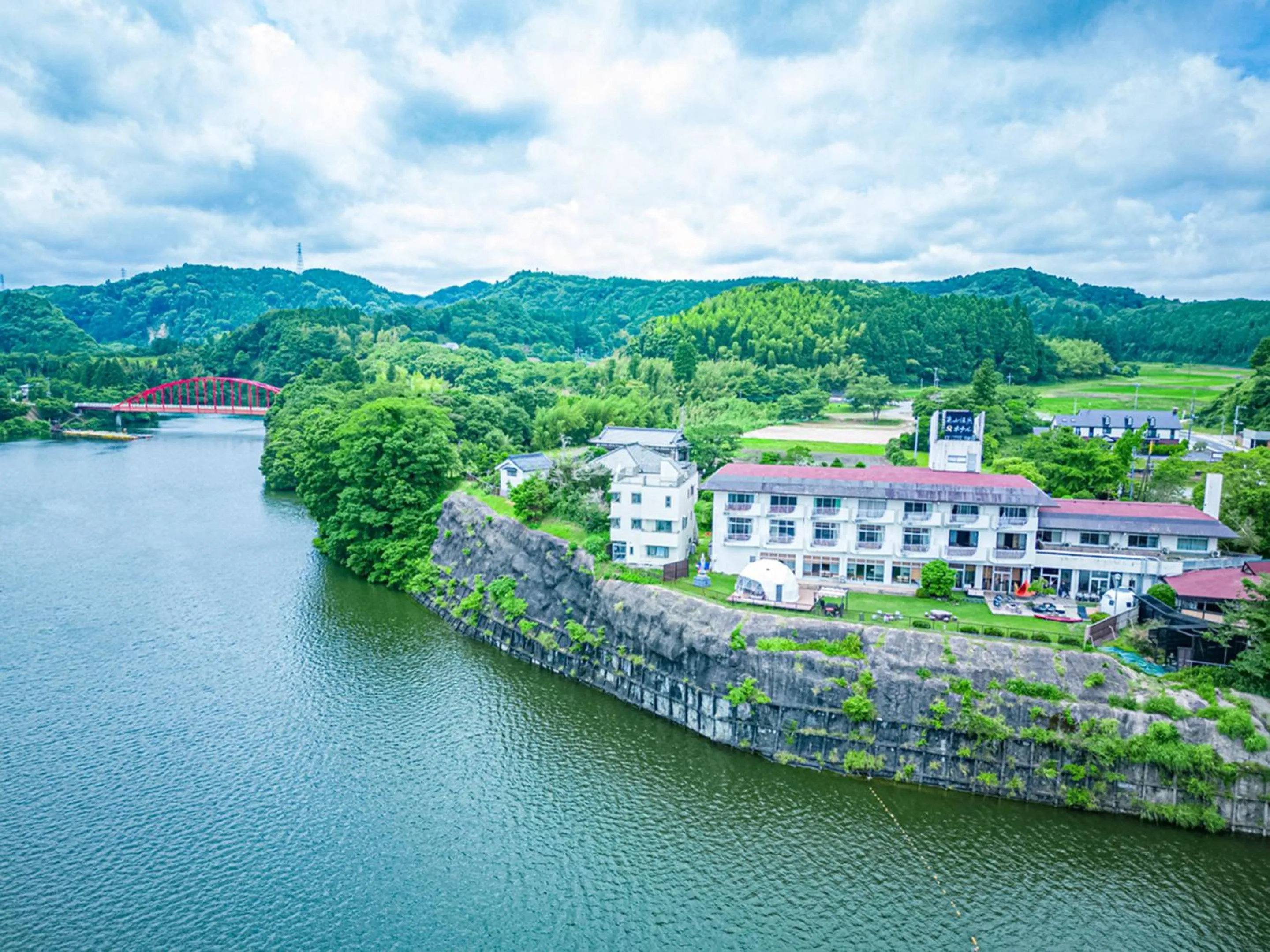 Property building in Kameyama Onsen Hotel