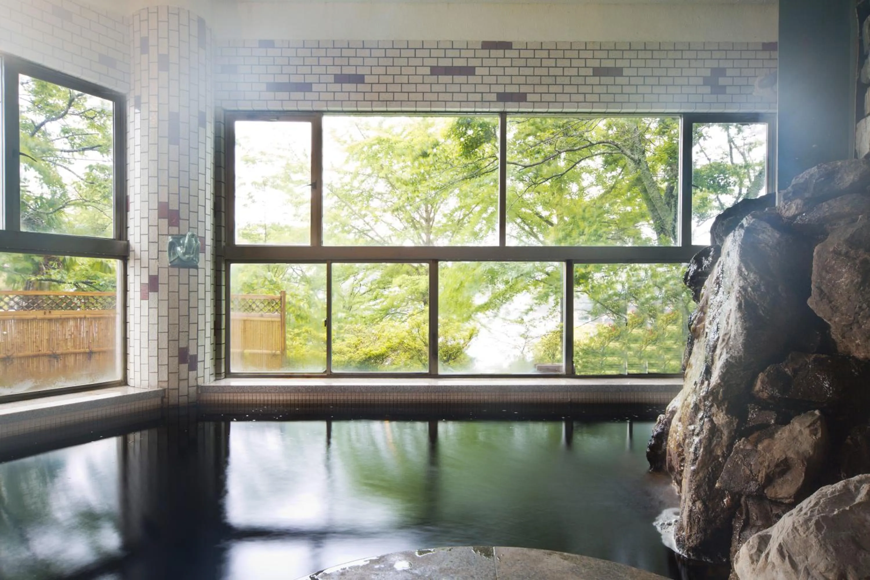 Public Bath in Kameyama Onsen Hotel