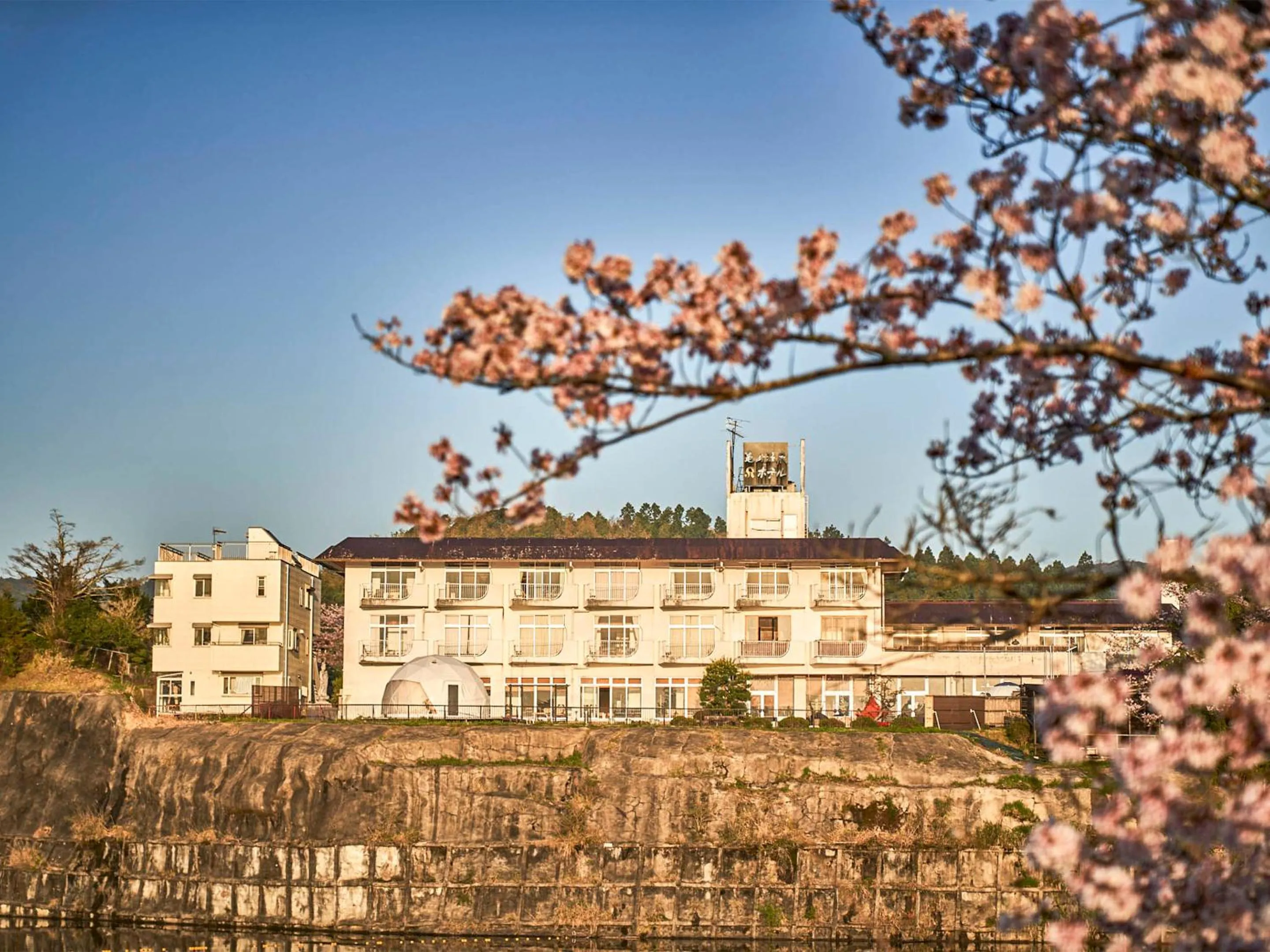 Property building in Kameyama Onsen Hotel