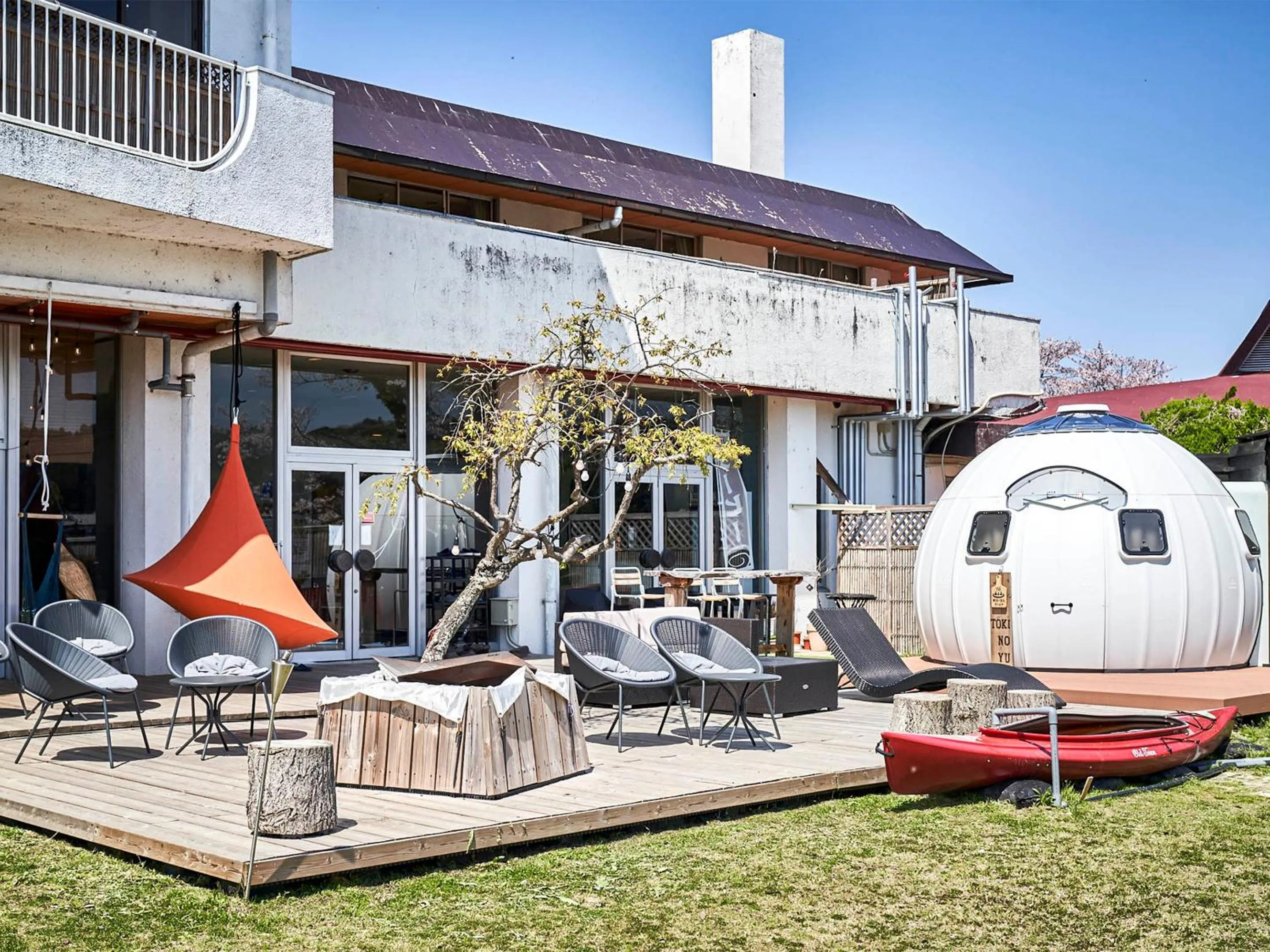 Property building in Kameyama Onsen Hotel