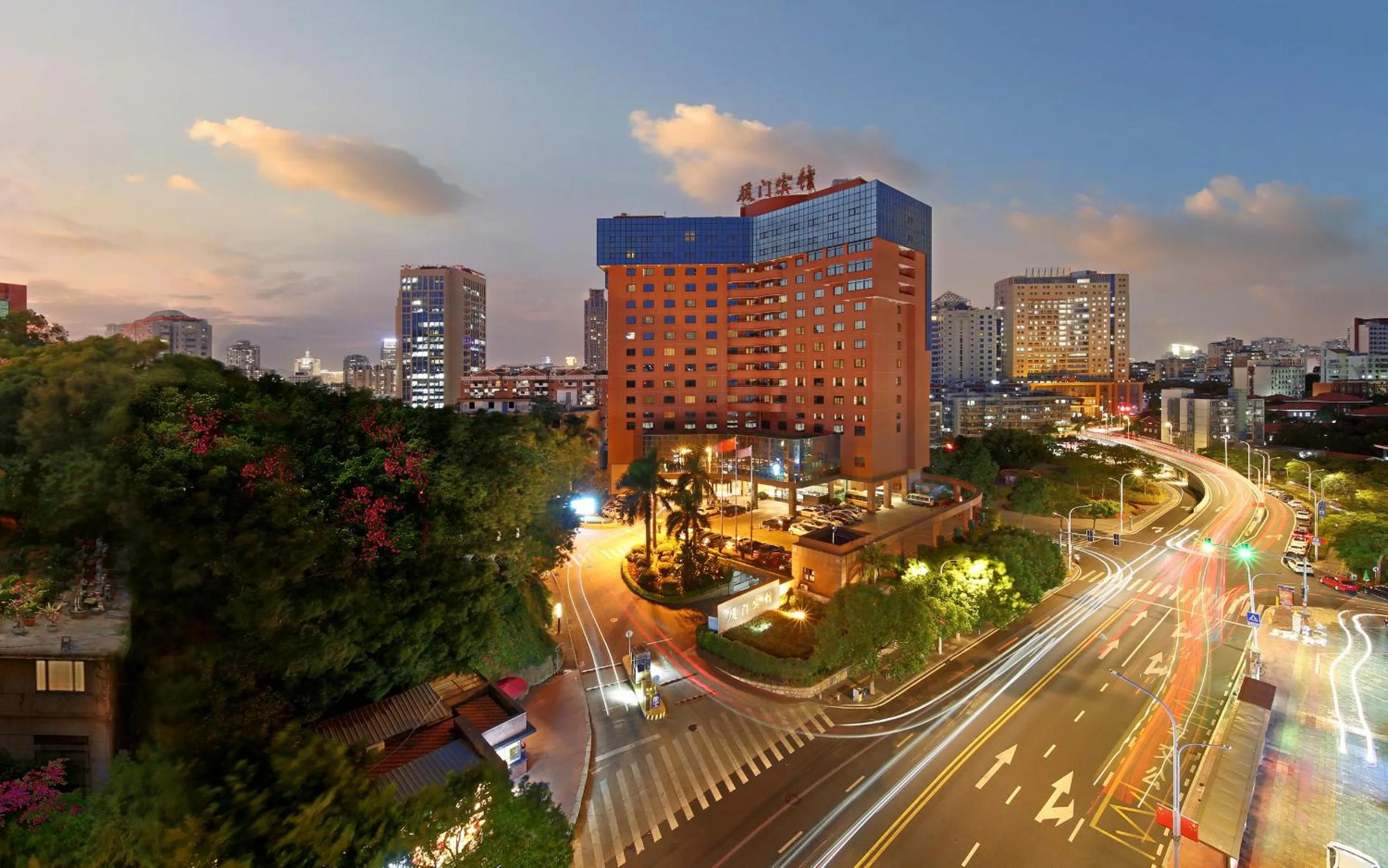 Bird's eye view in City Hotel Xiamen
