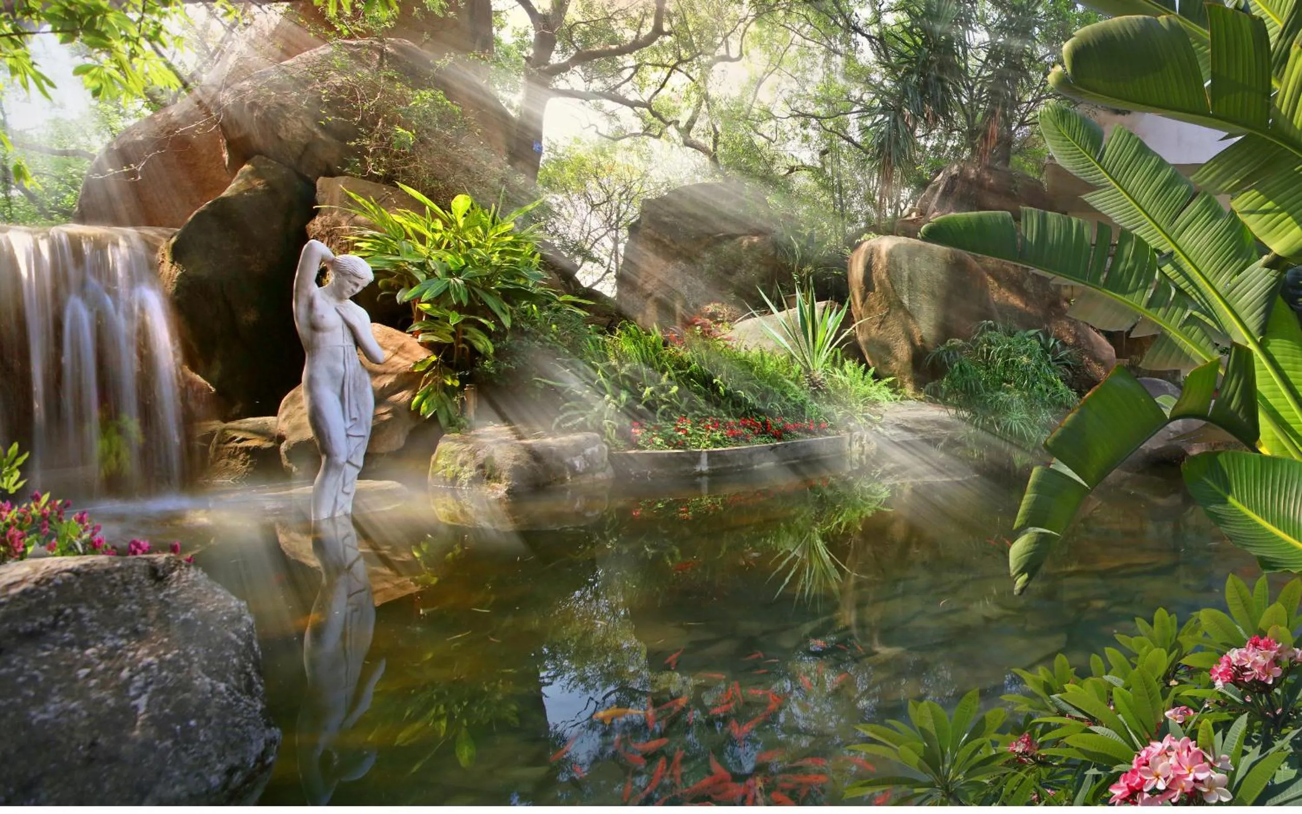 Garden in City Hotel Xiamen