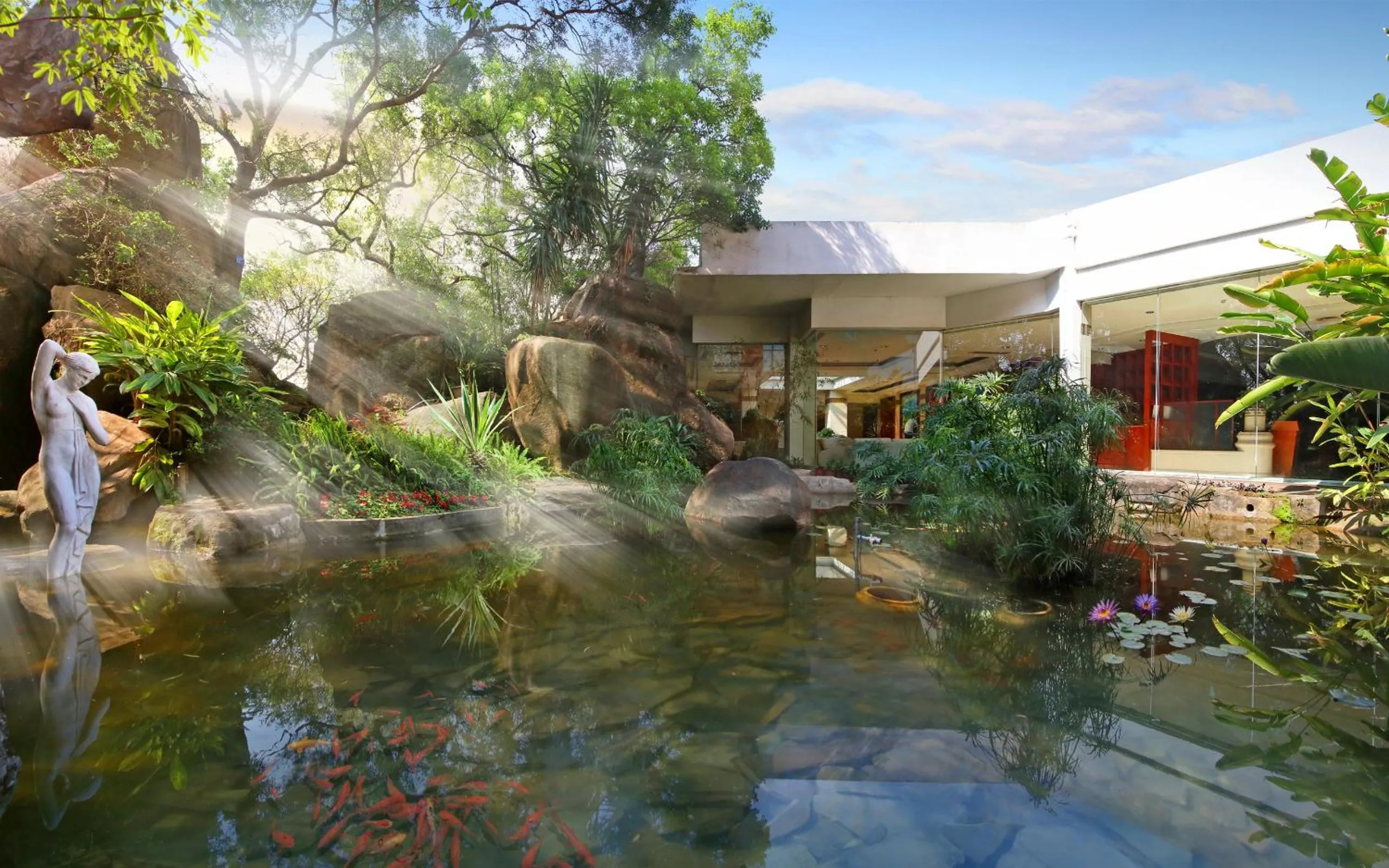 Garden in City Hotel Xiamen