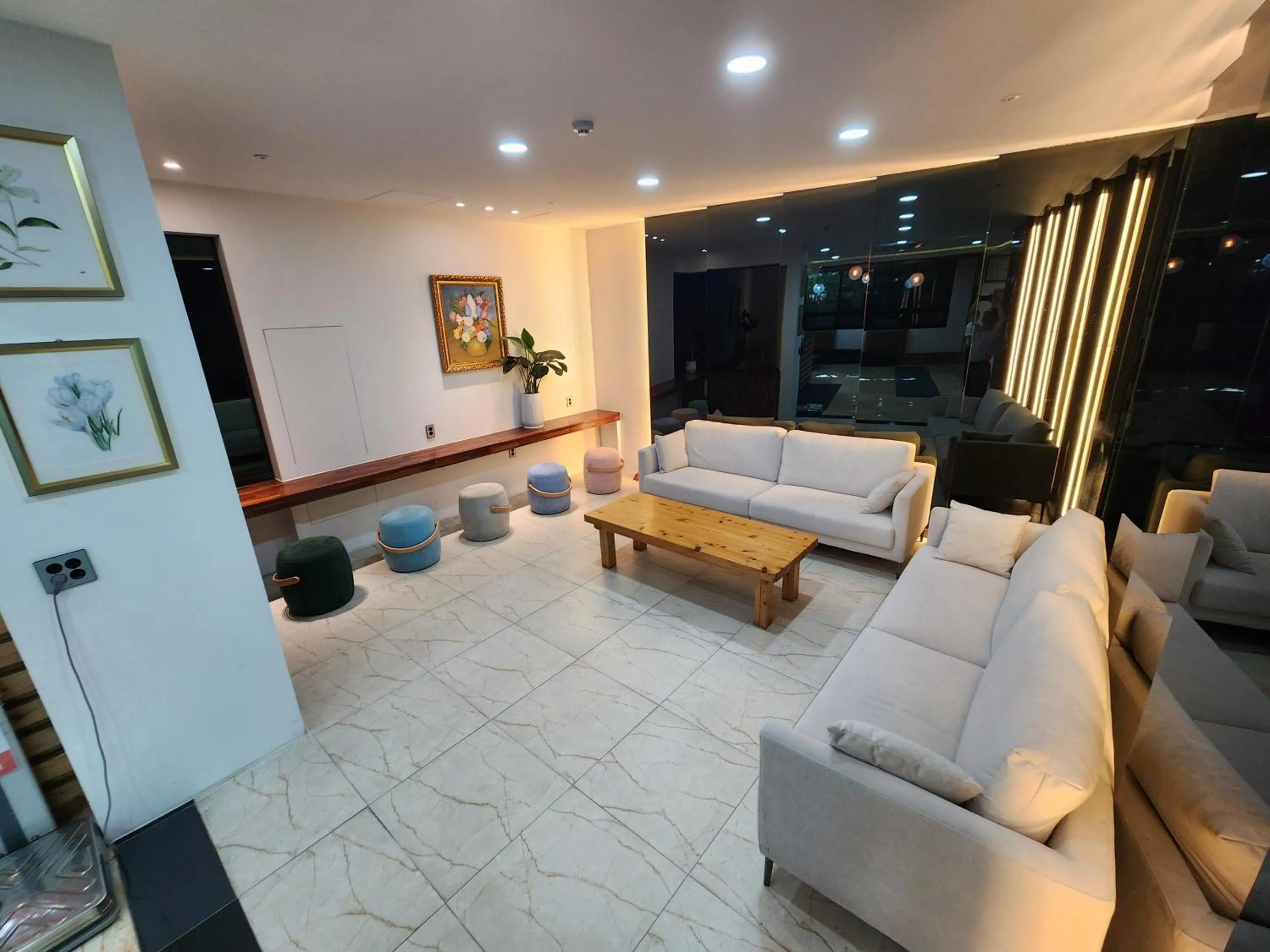 Lobby or reception in Hotel Haema