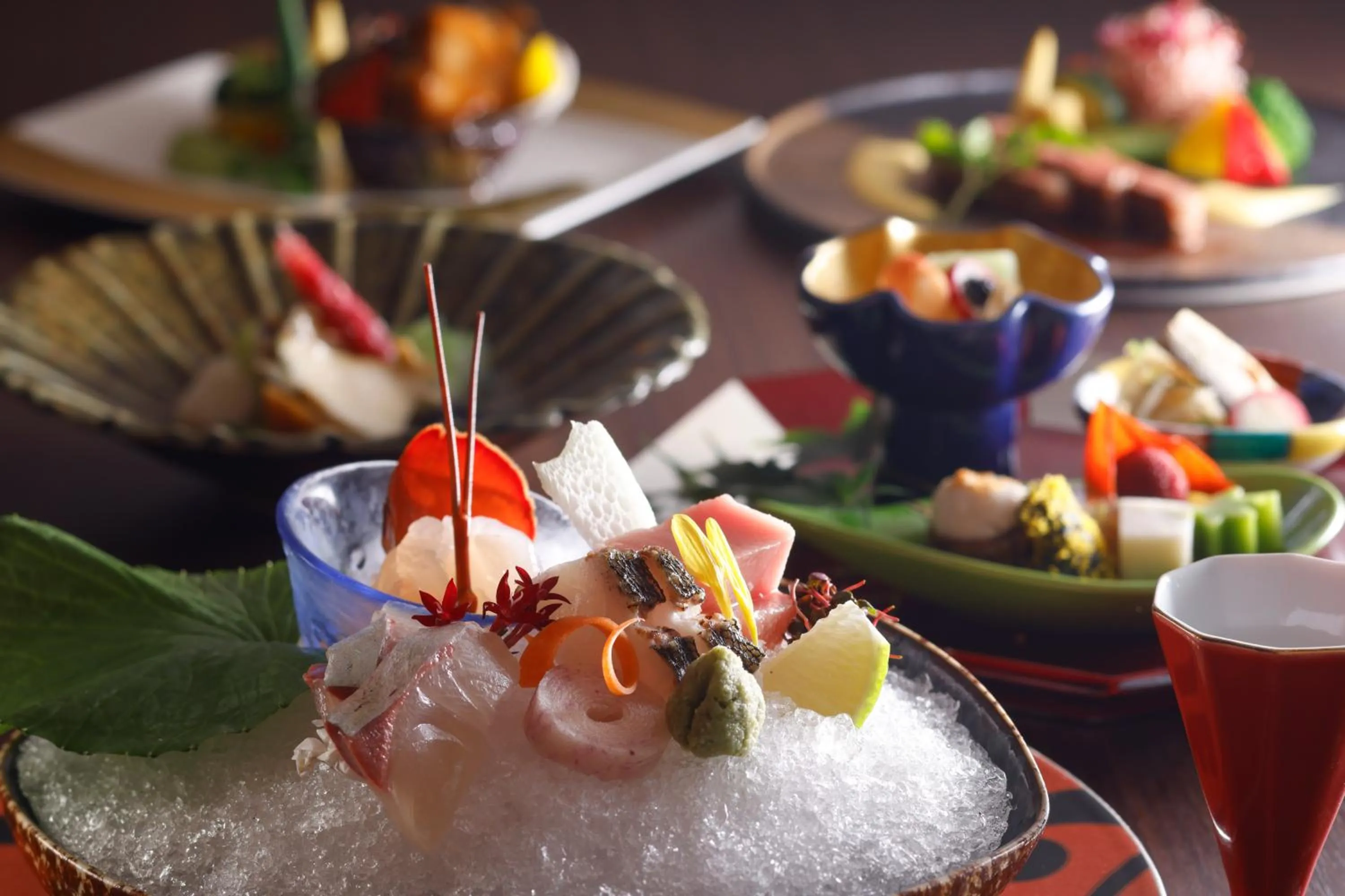 Food and drinks in Sun Urashima Yuki no Sato