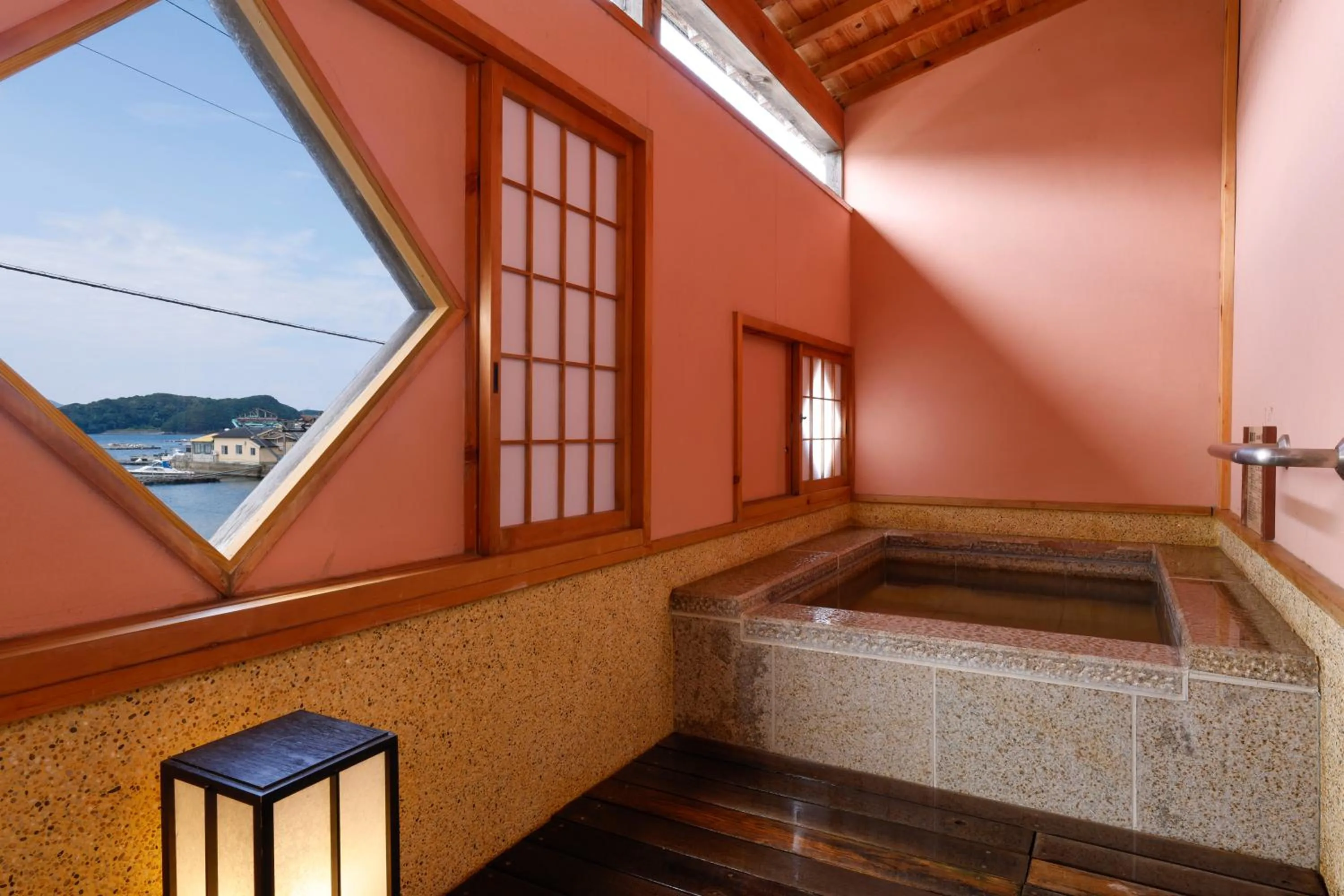Hot Spring Bath in Sun Urashima Yuki no Sato