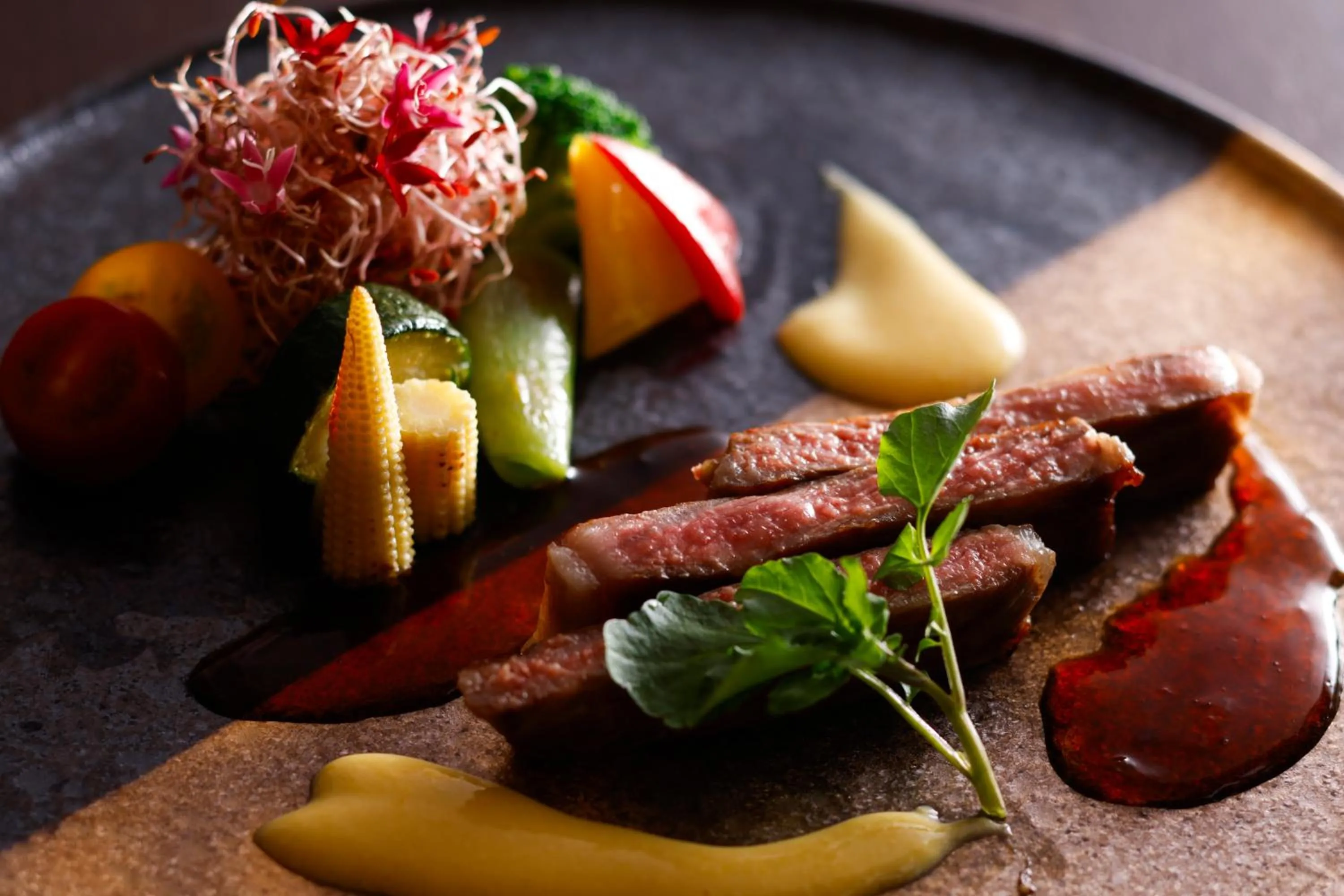 Food and drinks in Sun Urashima Yuki no Sato