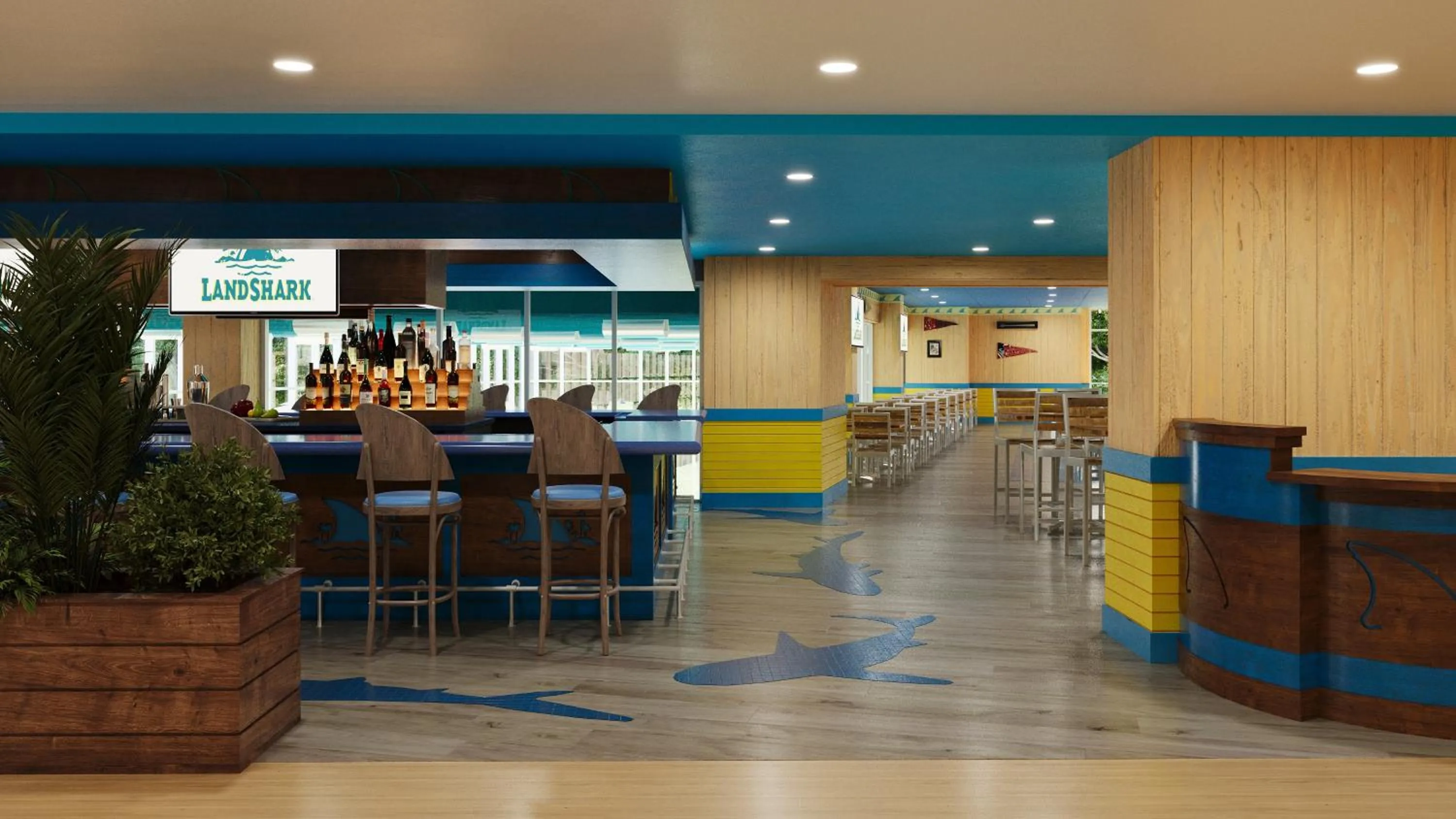 Restaurant/places to eat in Margaritaville Hotel Kansas City