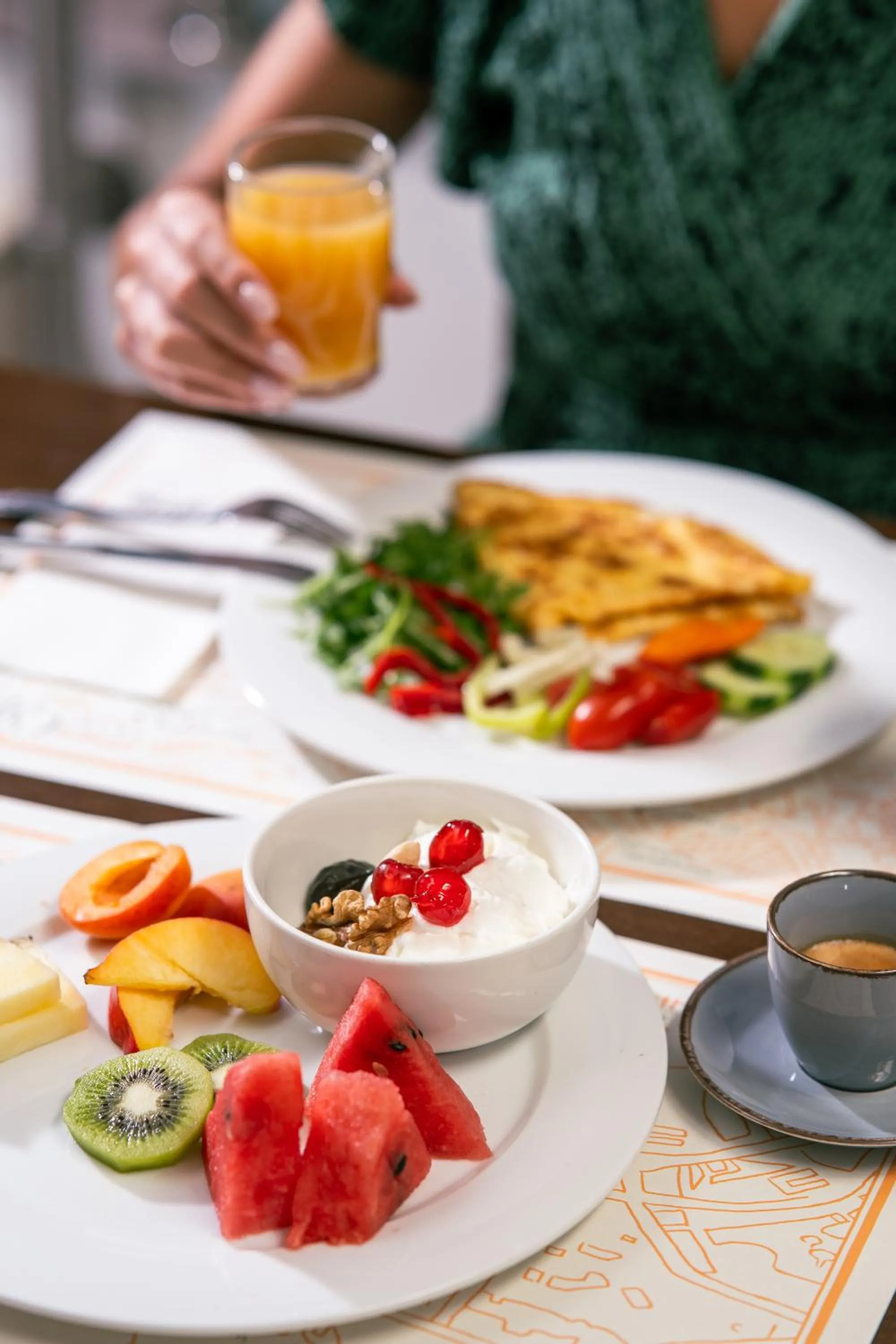 Breakfast in Athens Cypria Hotel