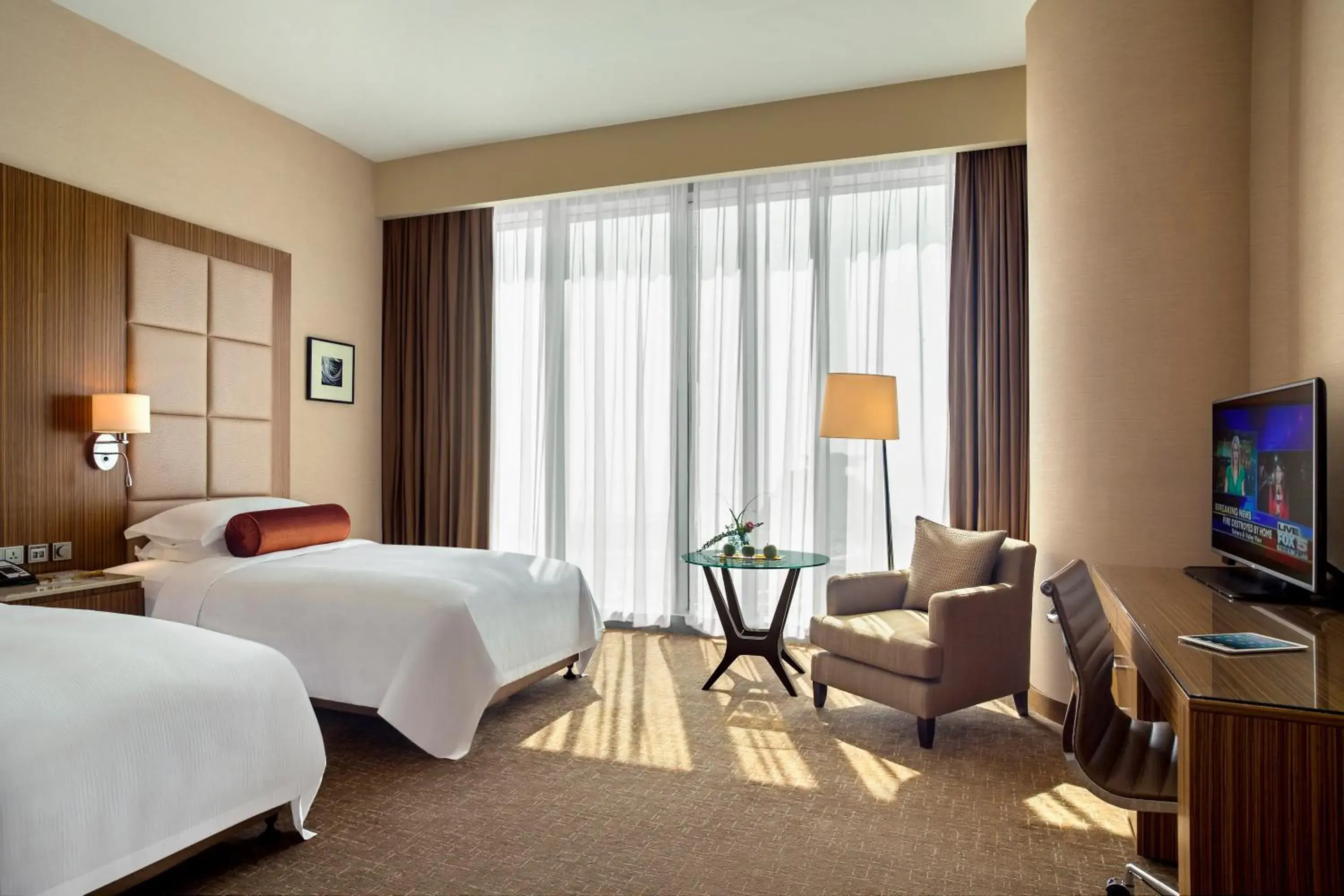 Guest Room - King Bed, Beach Access Passes in City Centre Rotana Doha Guest Room - King Bed, Beach Access Passes in City Centre Rotana Doha