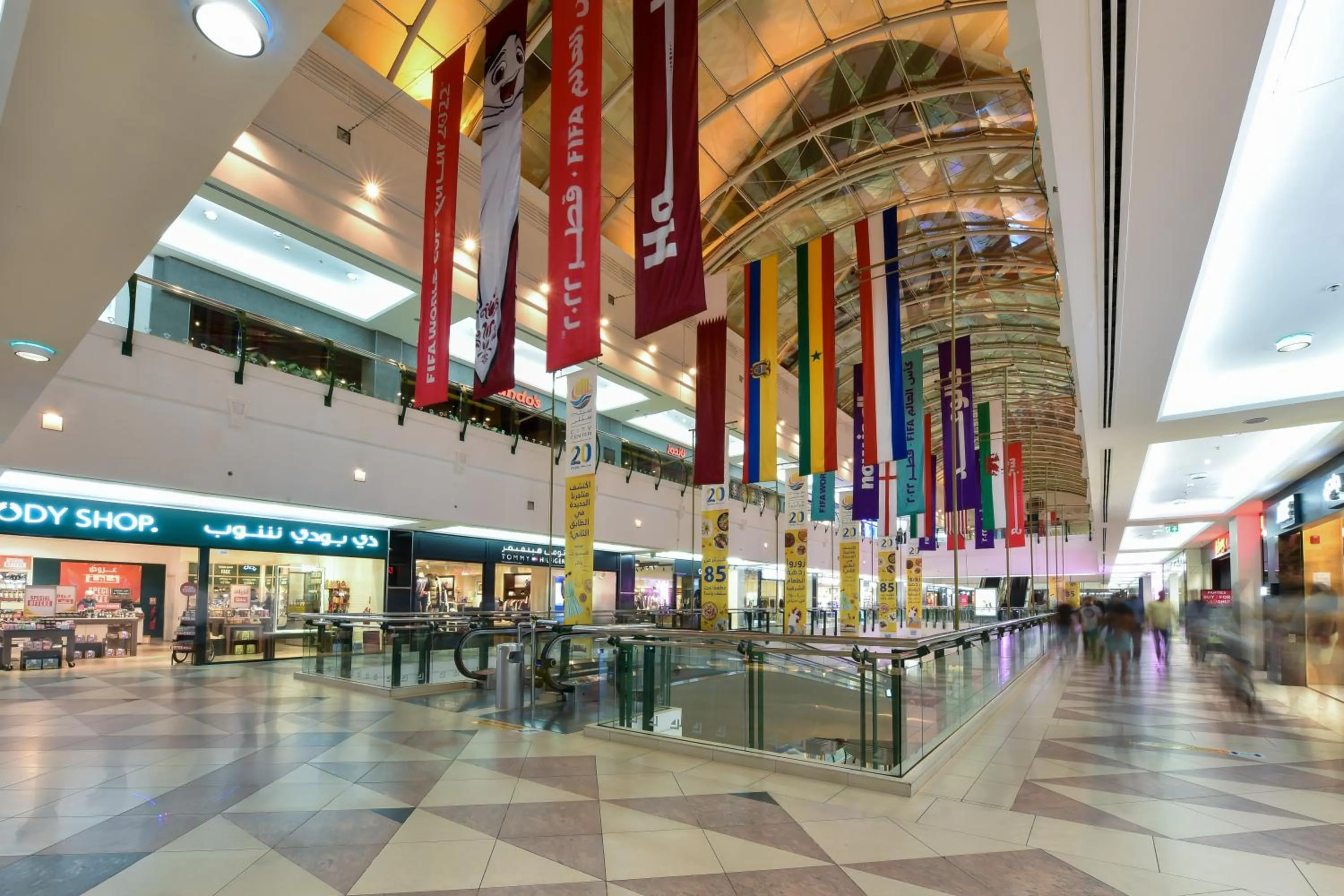 Shopping Area in City Centre Rotana Doha