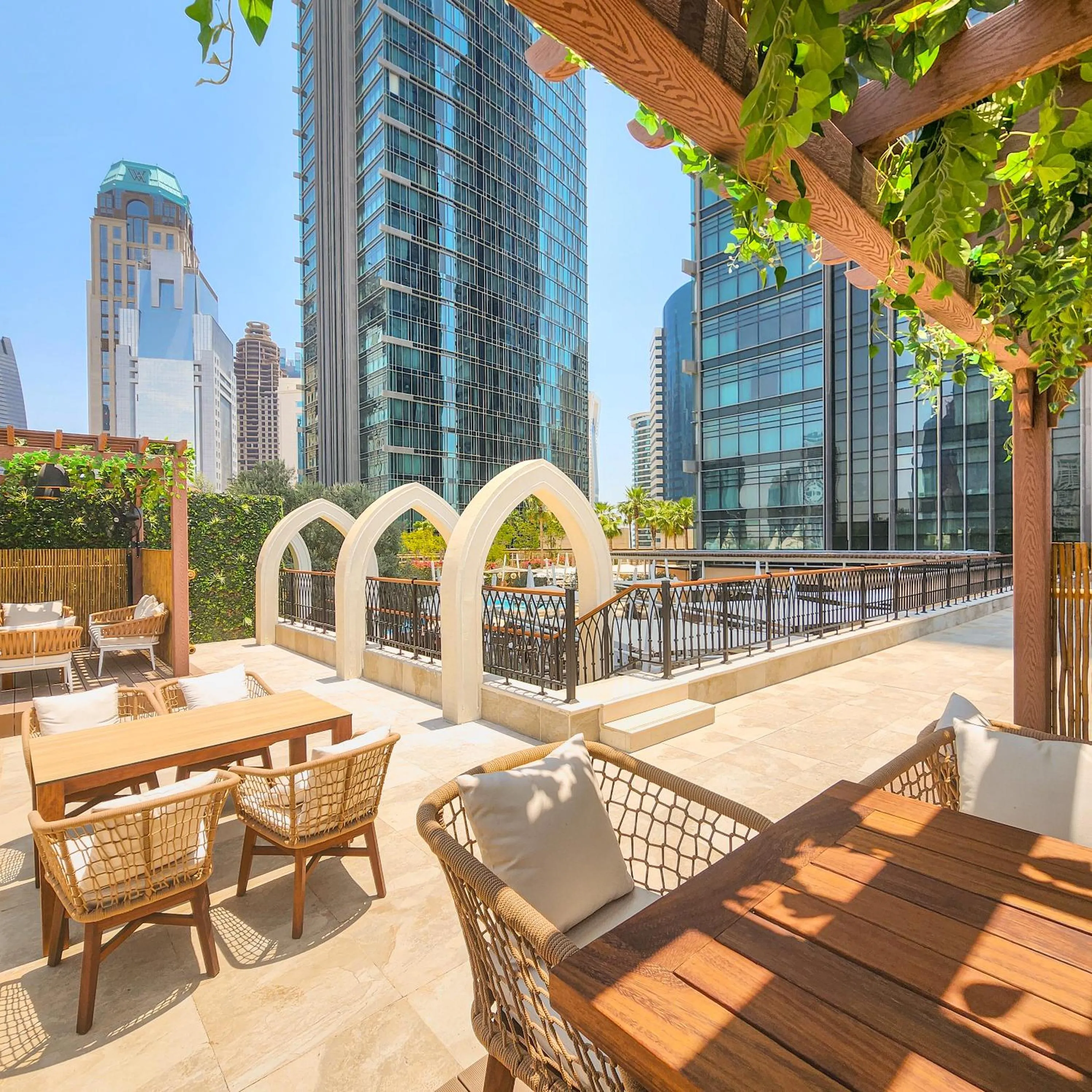 Balcony/Terrace in City Centre Rotana Doha