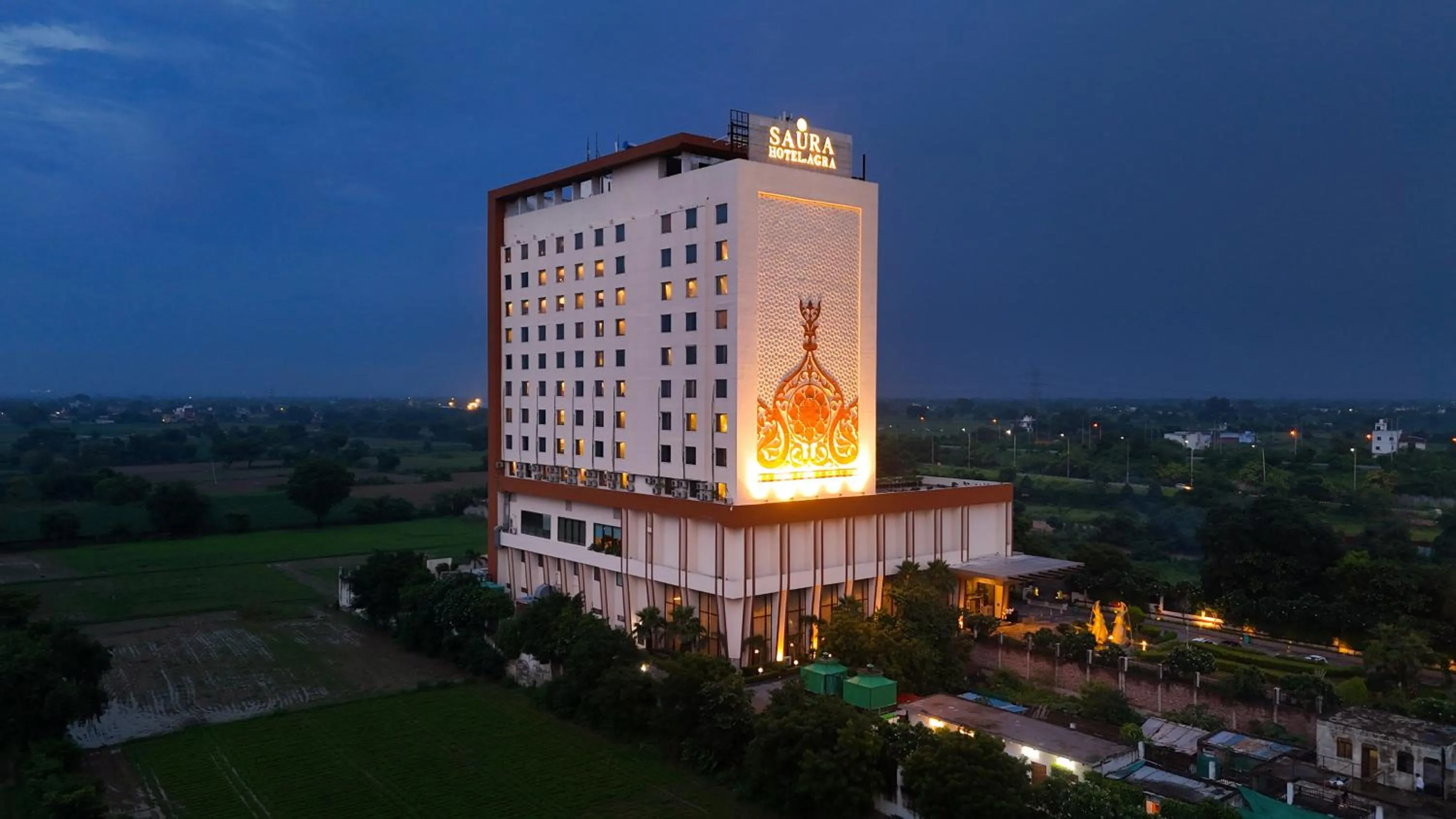 Property building in Saura Hotel, Agra - A Club Mahindra Associate