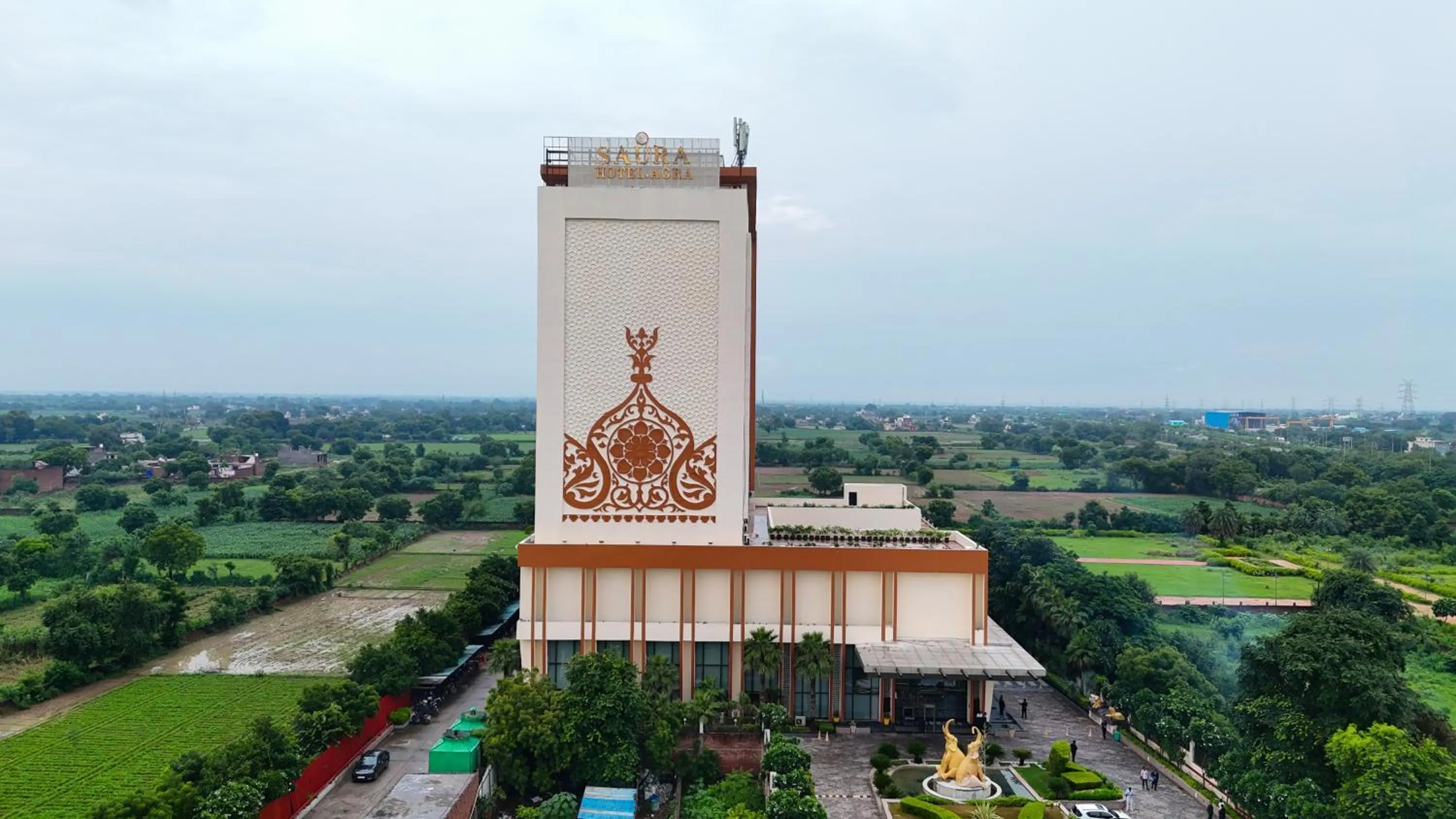 Property building in Saura Hotel, Agra - A Club Mahindra Associate
