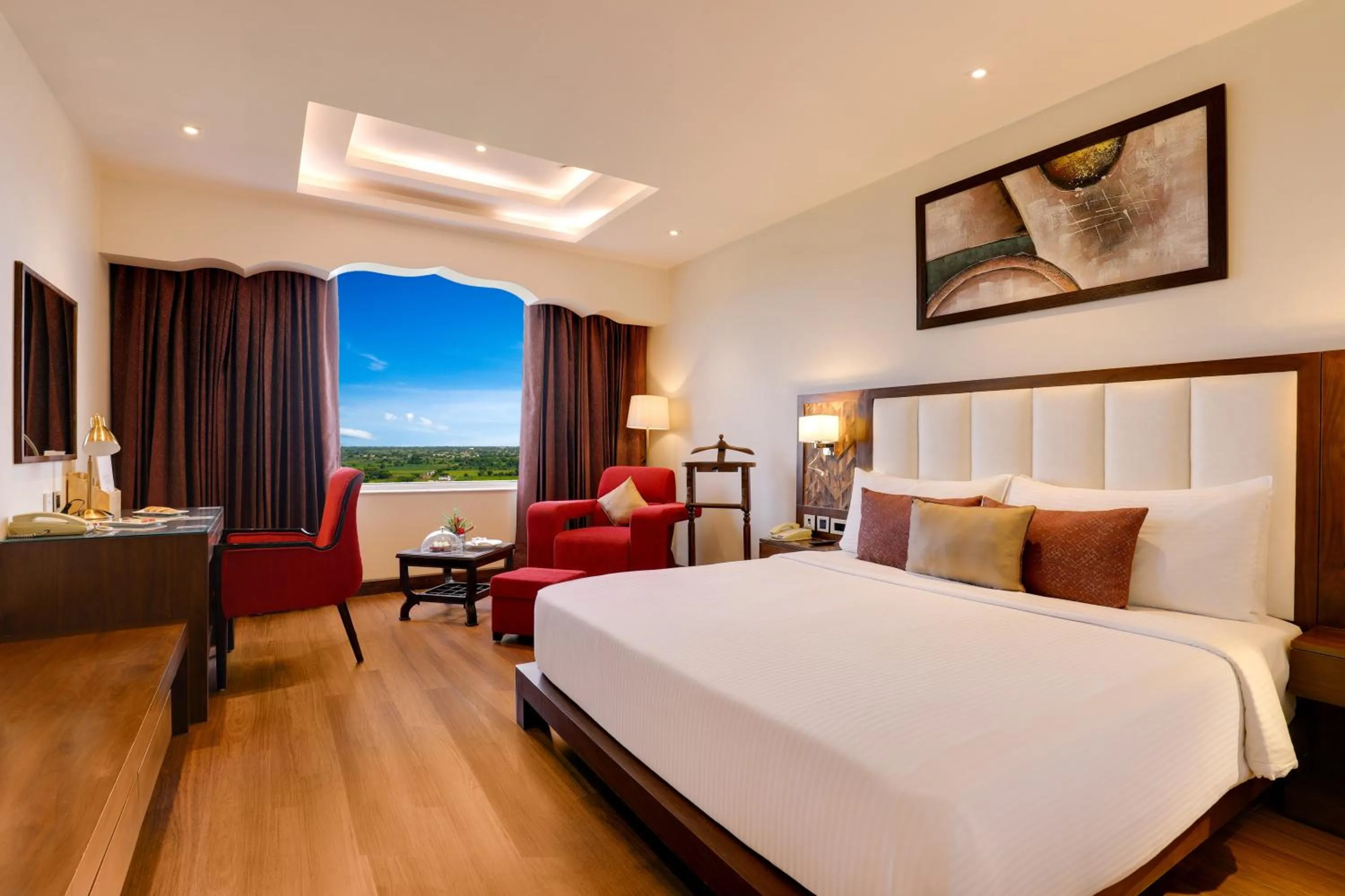 Bed in Saura Hotel, Agra - A Club Mahindra Associate