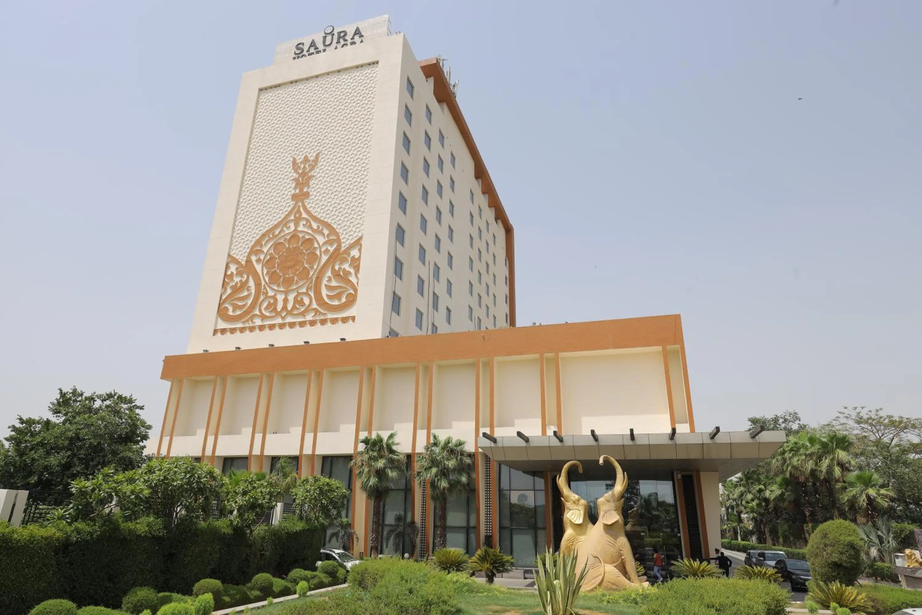 Property building in Saura Hotel, Agra - A Club Mahindra Associate